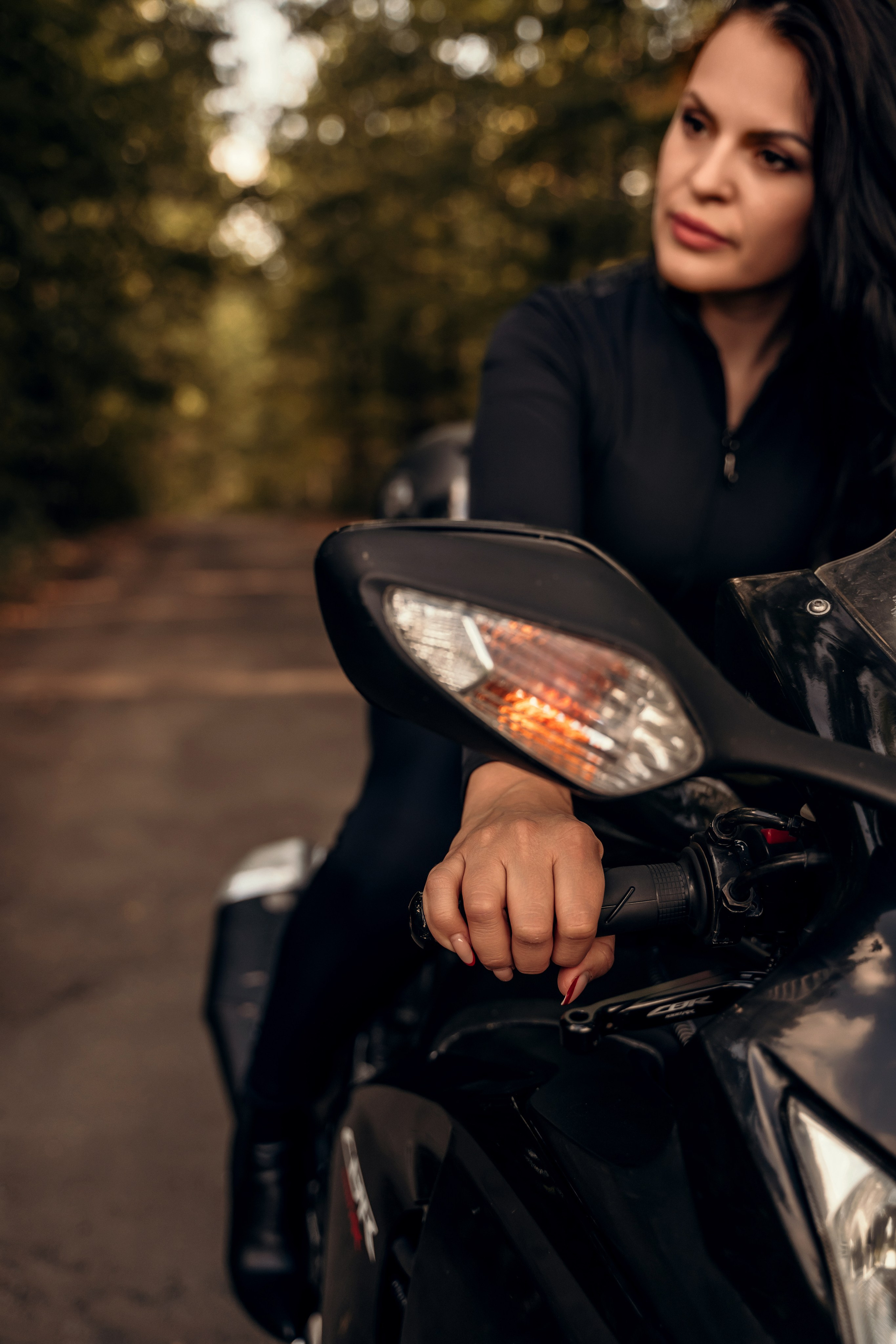 Марина, Фотосессия с байком. Семейный фотограф в Белгороде Амелина Алина