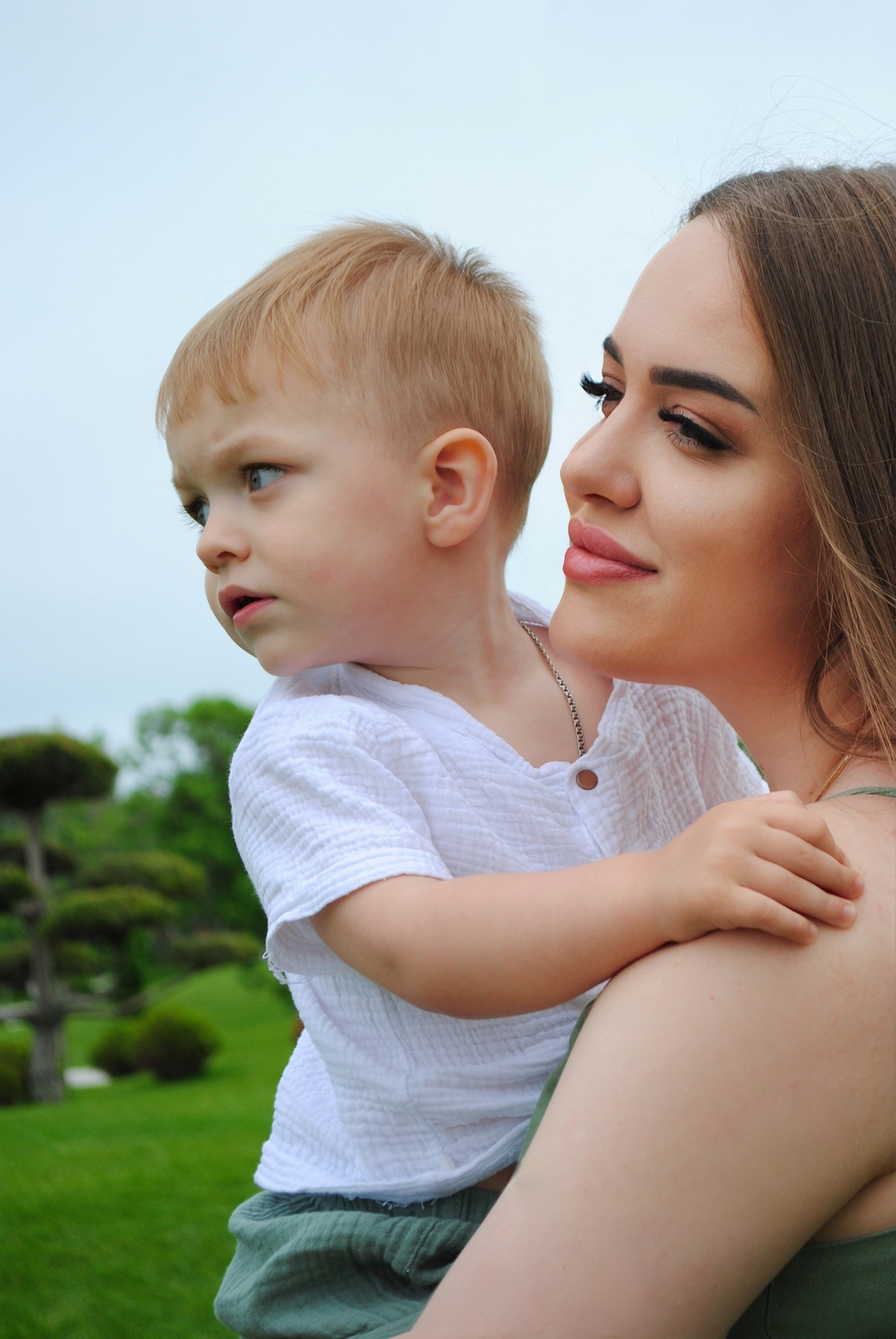 Настя и семья. Фотограф Мария Мусаелян