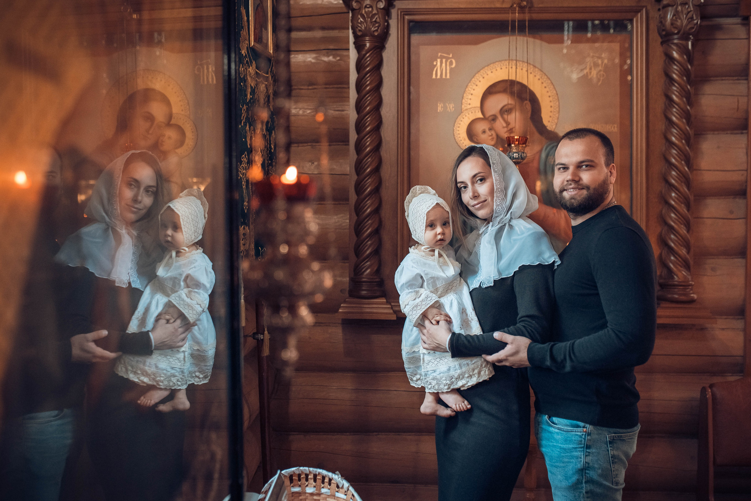 Крещение Кристины. Екатерина Крапивина фотограф церковных Таинств в Нижний Новгороде