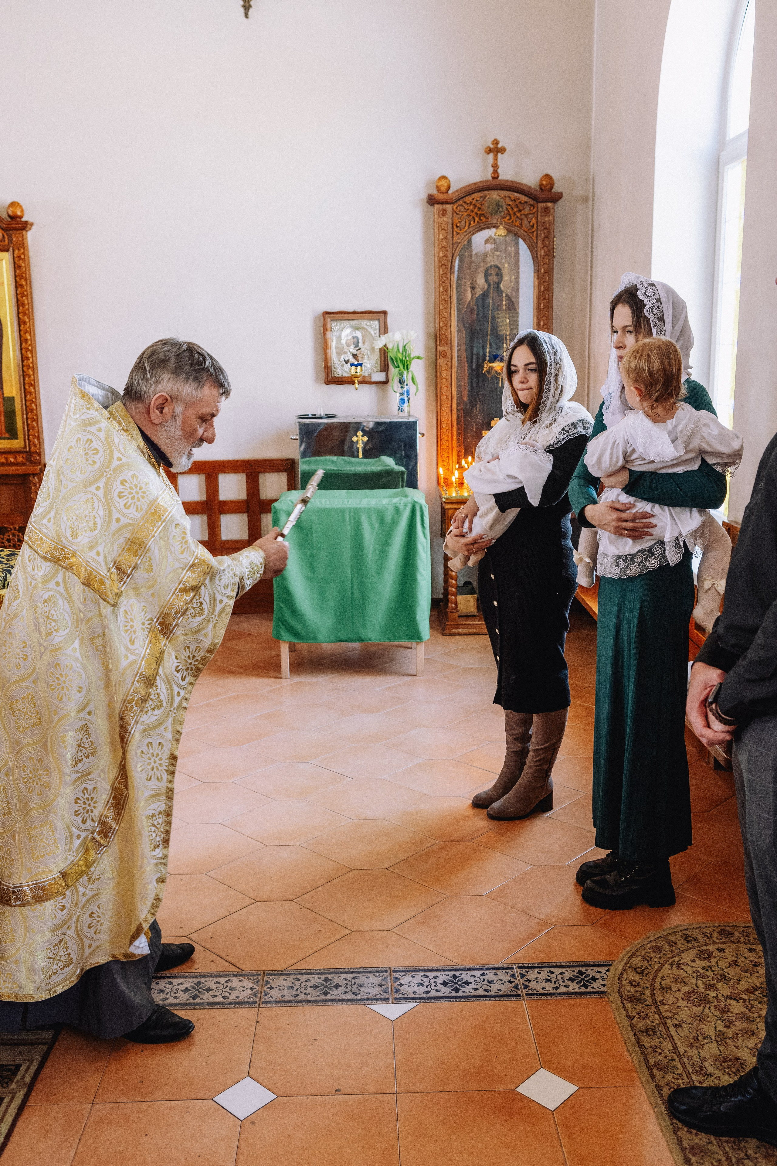 Крещение Артема и Полины. Фотограф в Курске Смирнов Евгений