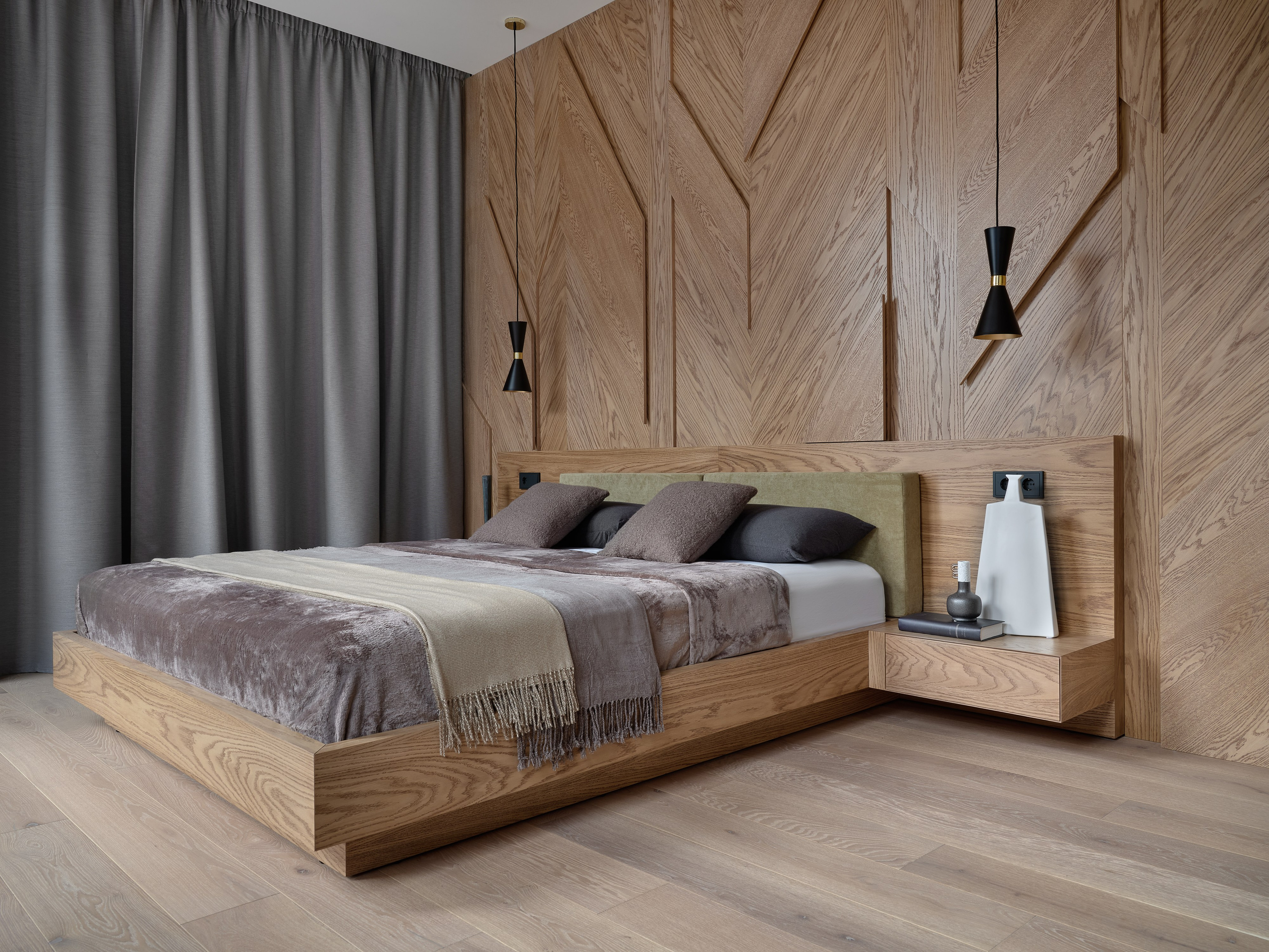 Монохром и деревянные акценты. Фотограф Наталья Вершинина