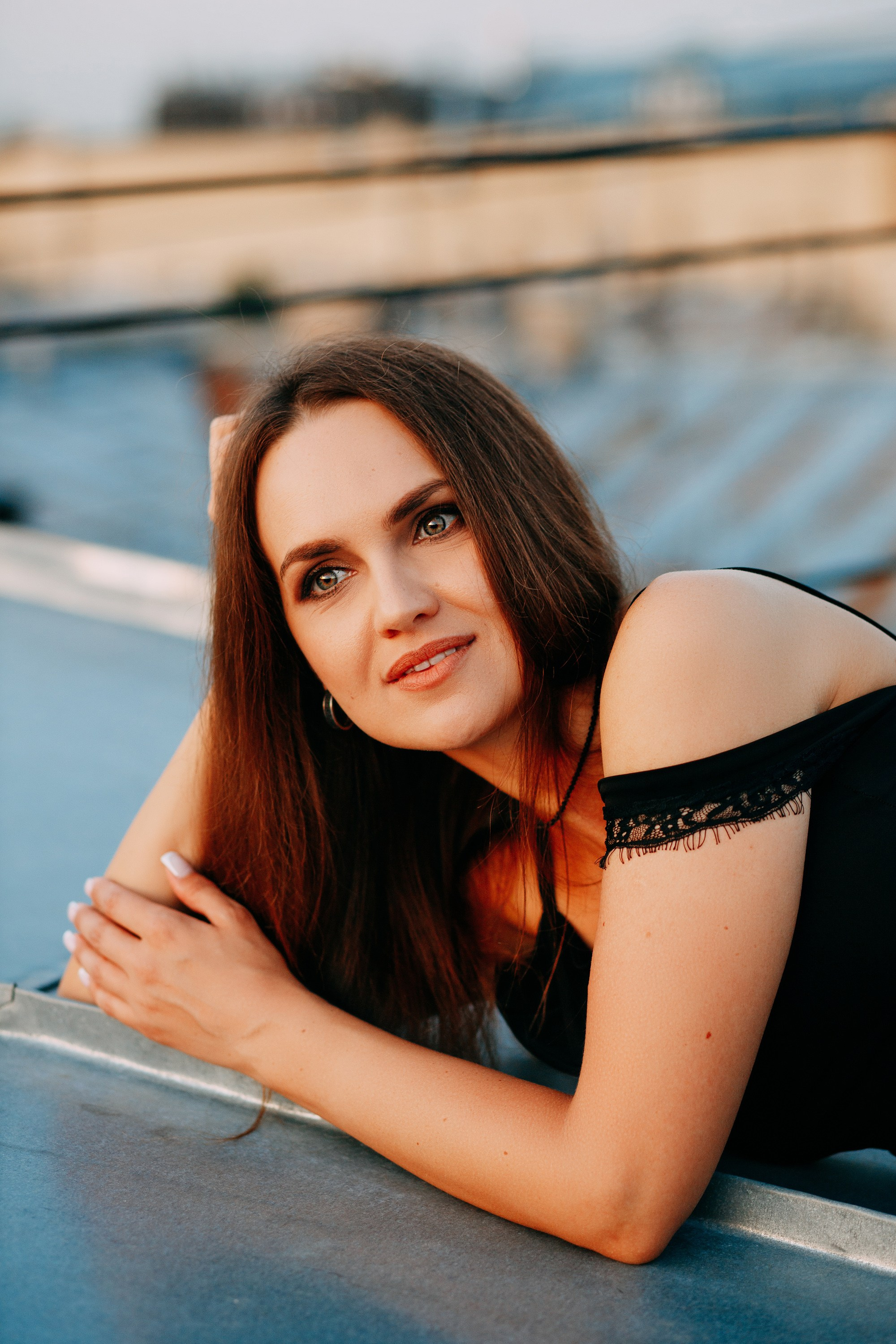 Крыша у Казанского и Зингера. Фотограф в Санкт-Петербурге Alina Film