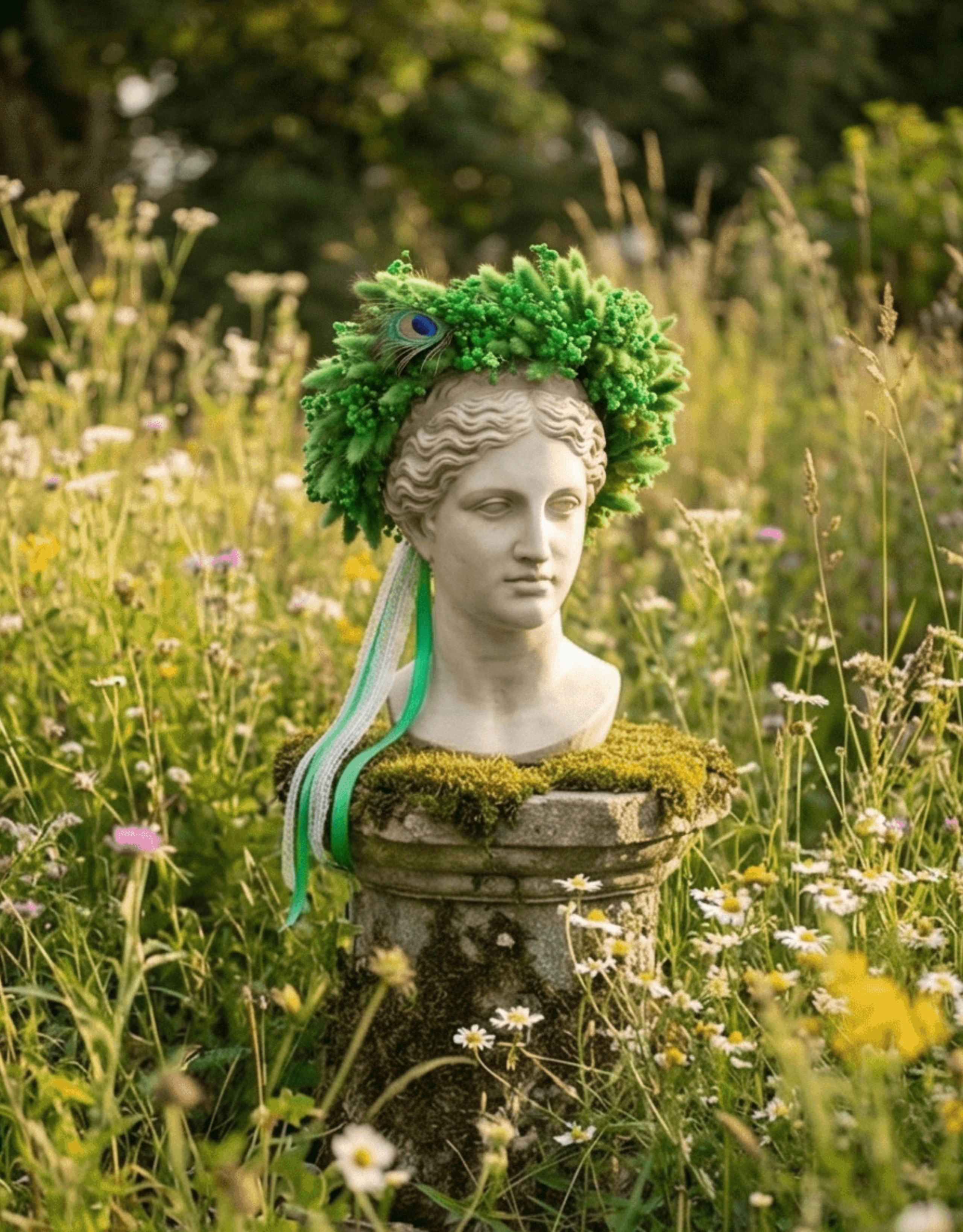 Изумрудное настроение. Флористическая симфония. Авторские украшения