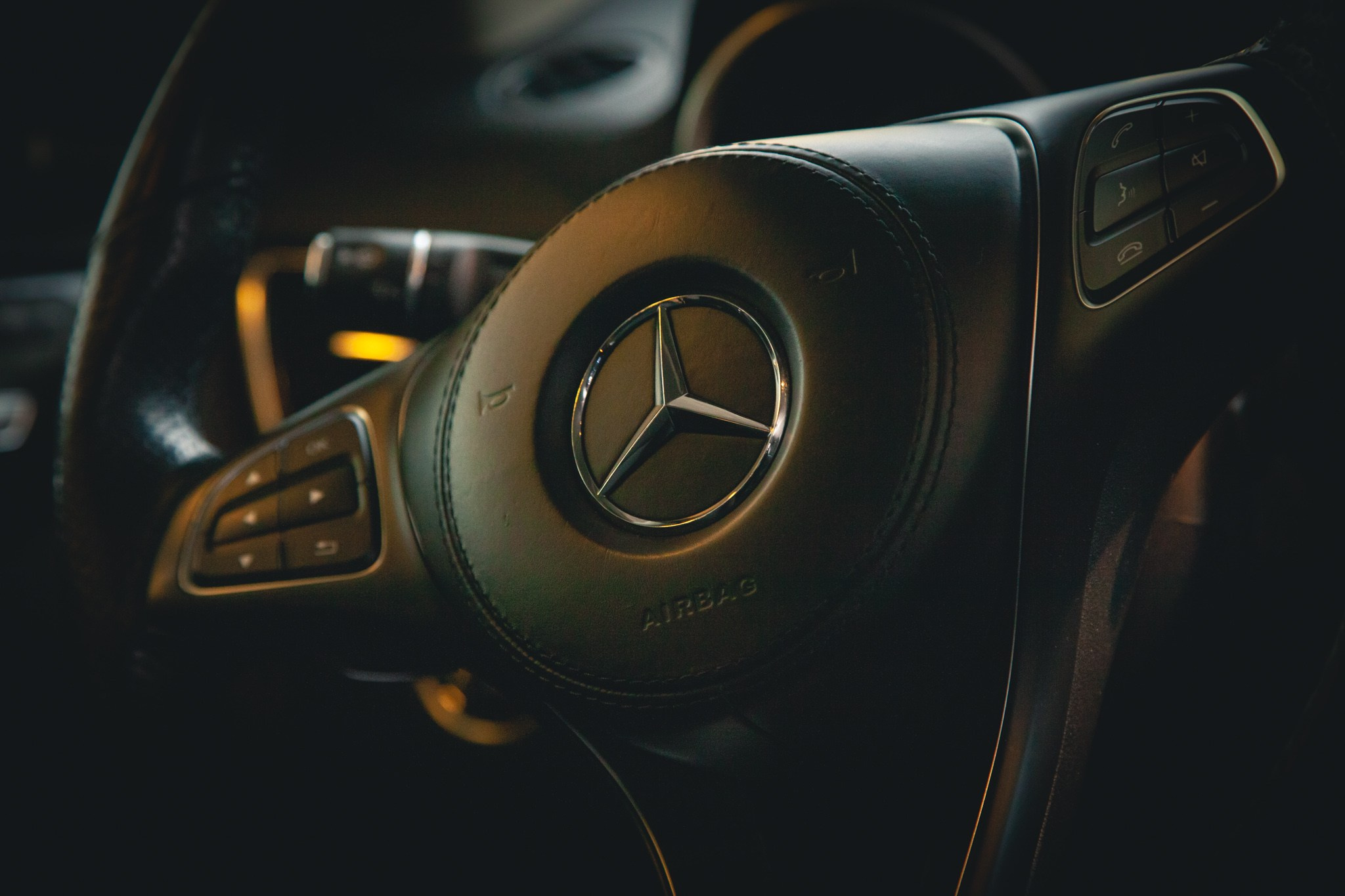 Детали интерьера Mercedes-Benz