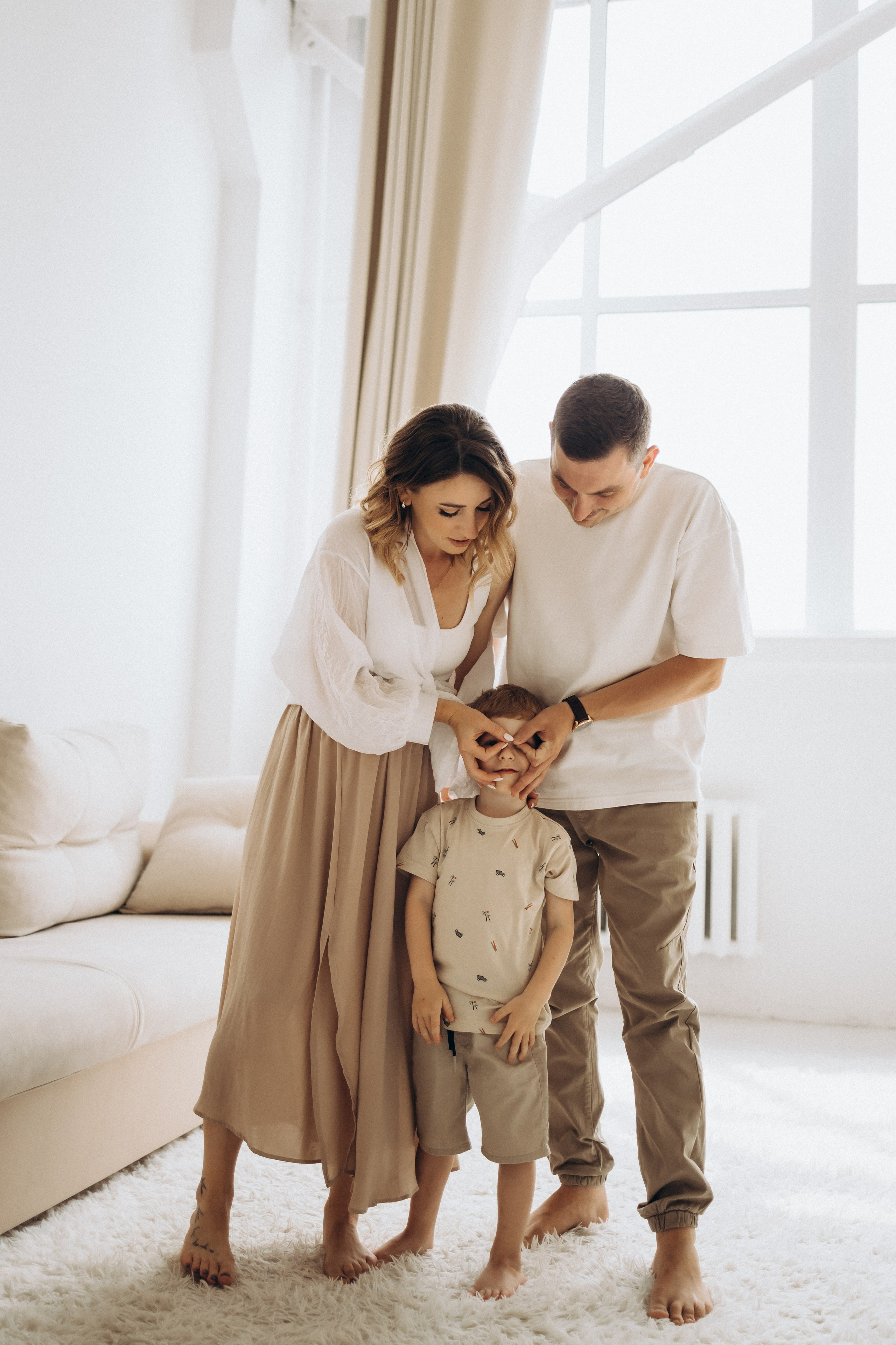 Дмитрий, Алёна и Демид. Фотограф Нижний Новгород