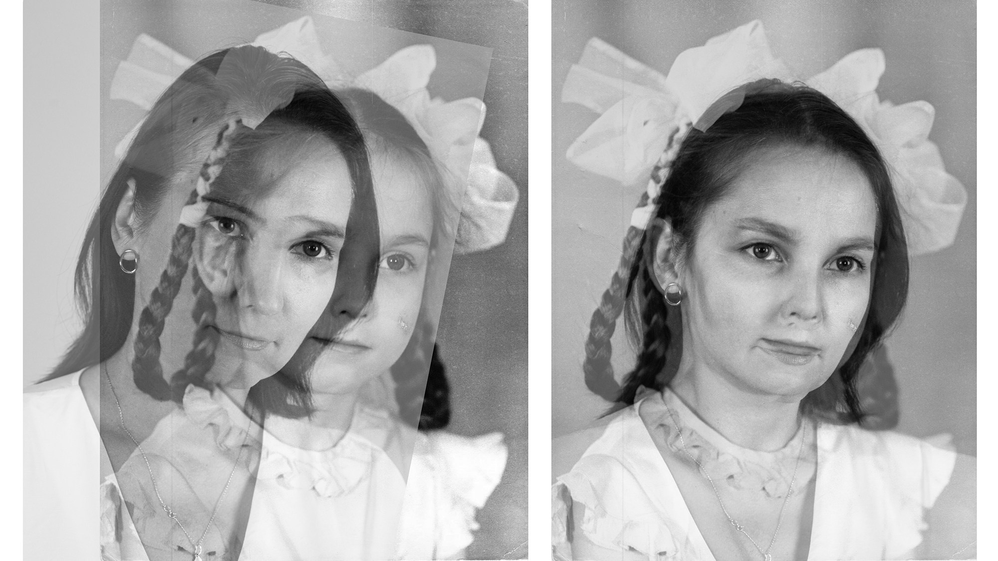 Наталья. 6 лет и 45 лет. "Ребёнок по природе любопытен, я же несу это детское качество через всю жизнь. Из любопытства вышла замуж и родила троих детей. "Здоровое" любопытство, граничащее с любознательностью, позволяет добиться успеха и даёт шанс посмотреть мир. Сегодня я спешу жить: хочу совместить туризм со своей работой, и, даже, снова выйти замуж, но теперь, - по другой причине".