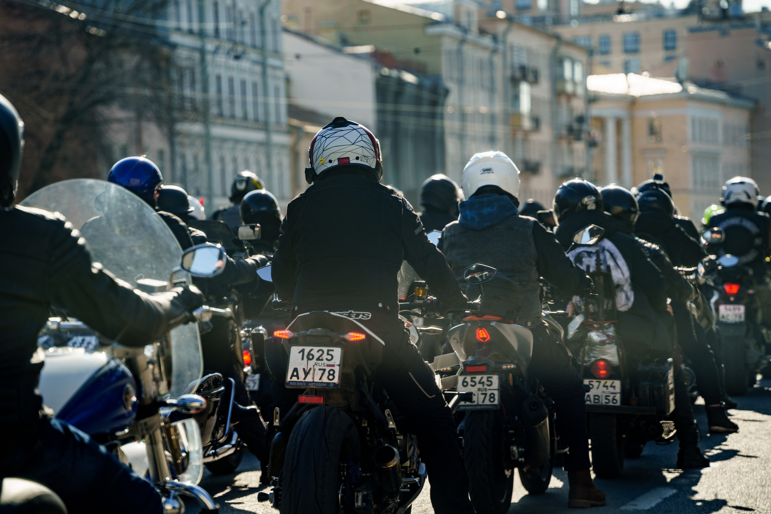 Прохват мотоклуба Norman Riders ч.1. Концертный и репортажный фотограф в Санкт-Петербурге Слава Пахомов