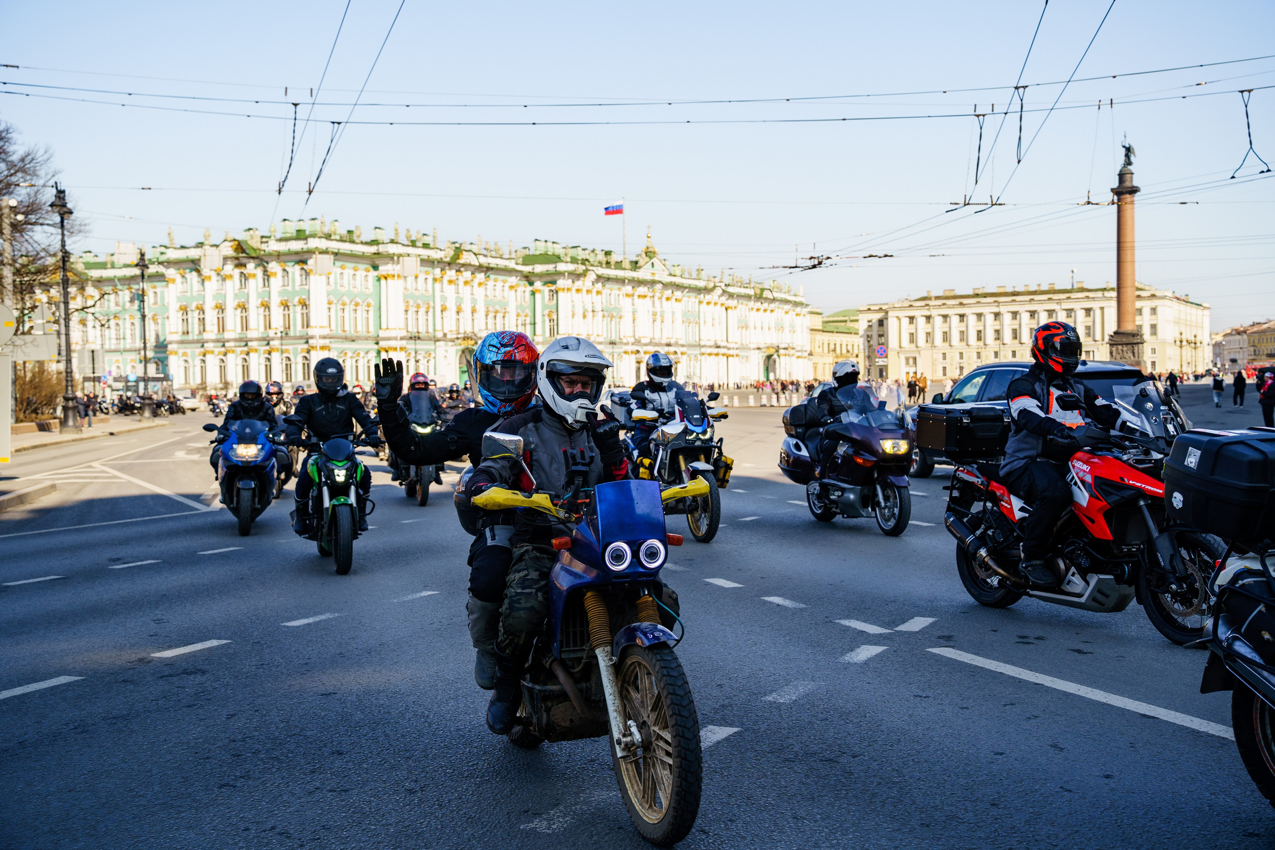 Прохват мотоклуба Norman Riders ч.1. Концертный и репортажный фотограф в Санкт-Петербурге Слава Пахомов