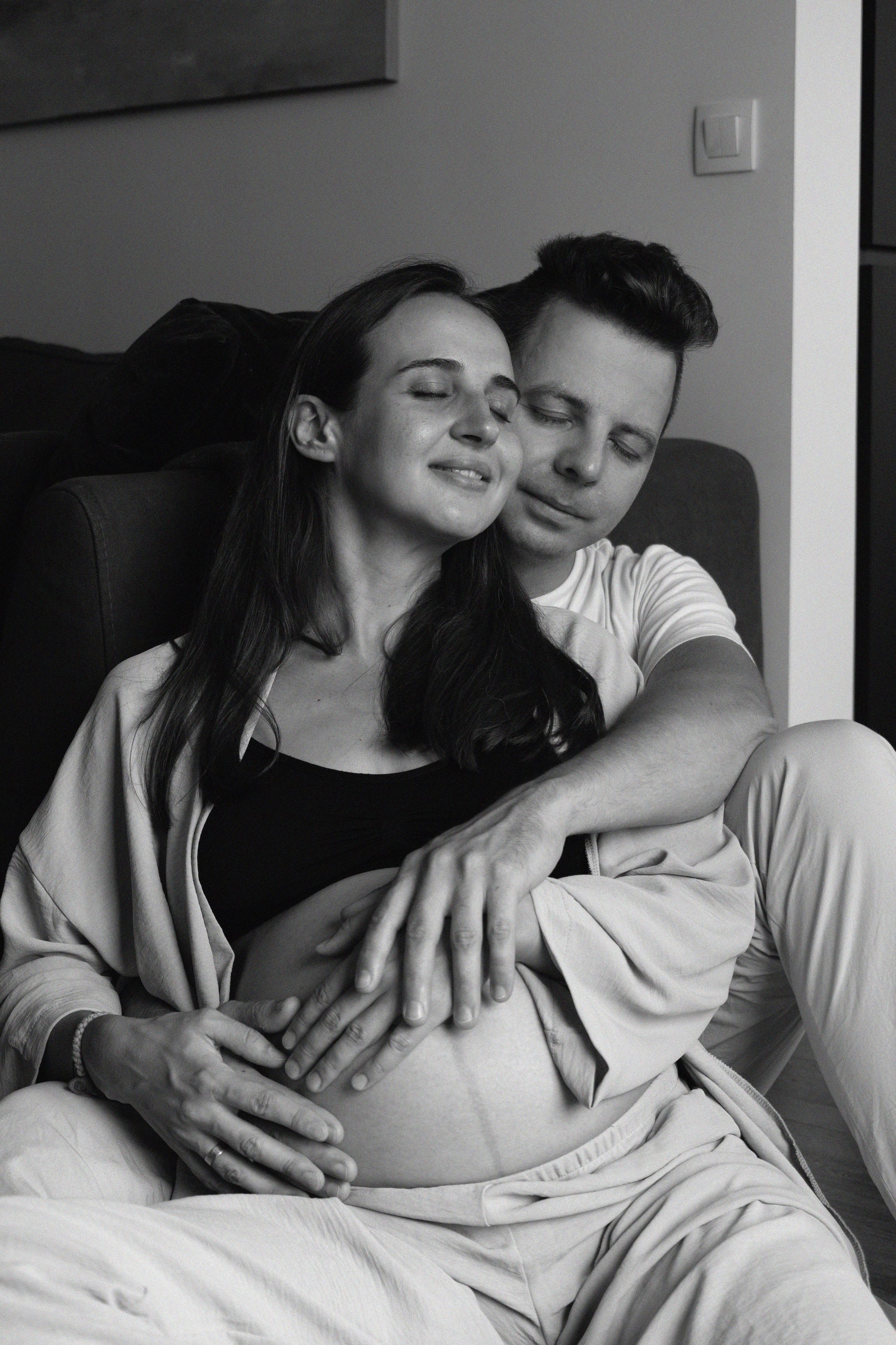 Домашняя фотосессия «В ожидании». Фотограф видеограф Ольга Василевская