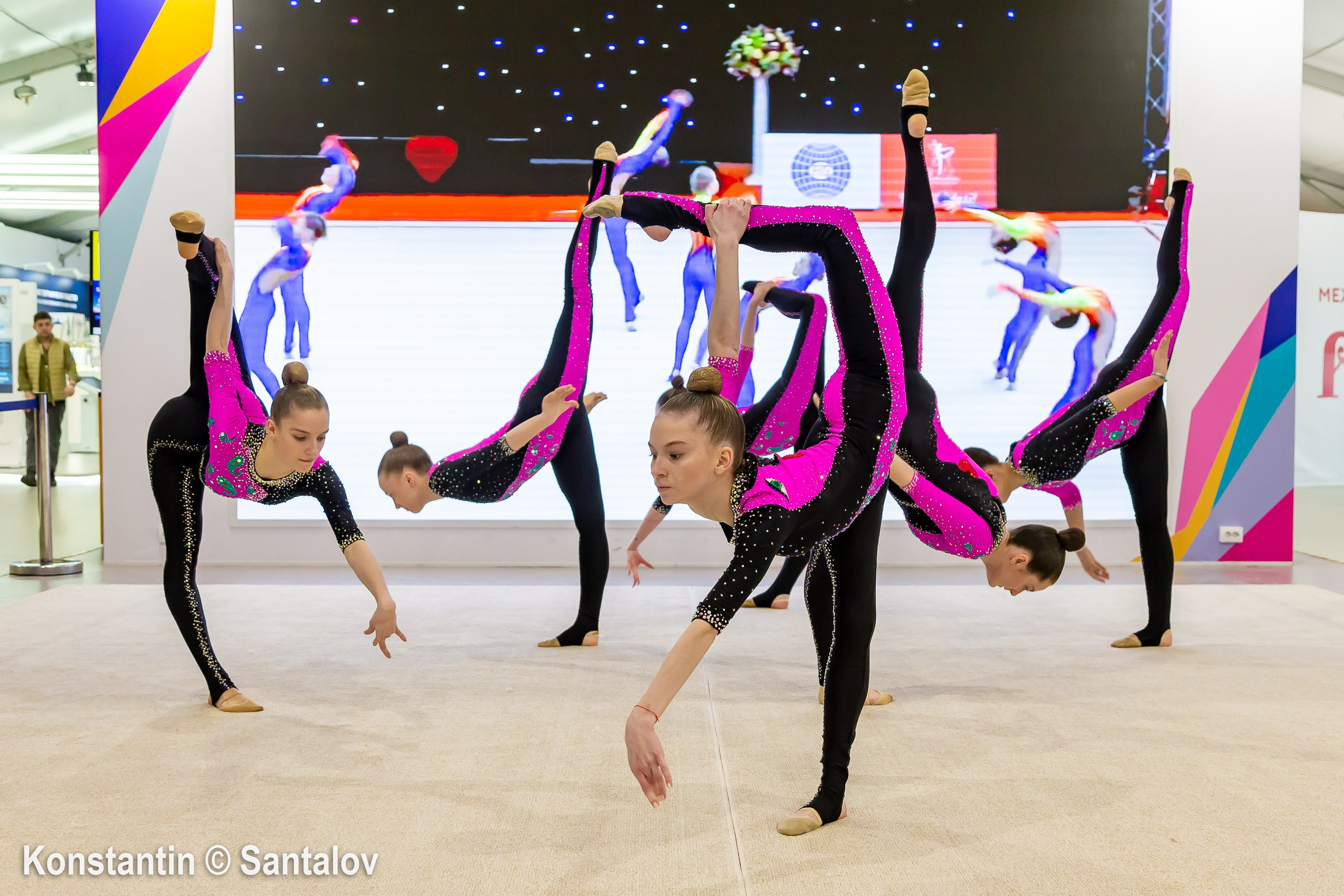 День эстетической гимнастики на ВДНХ. 2024. Москва. GYM-PHOTO. Спорт в кадре