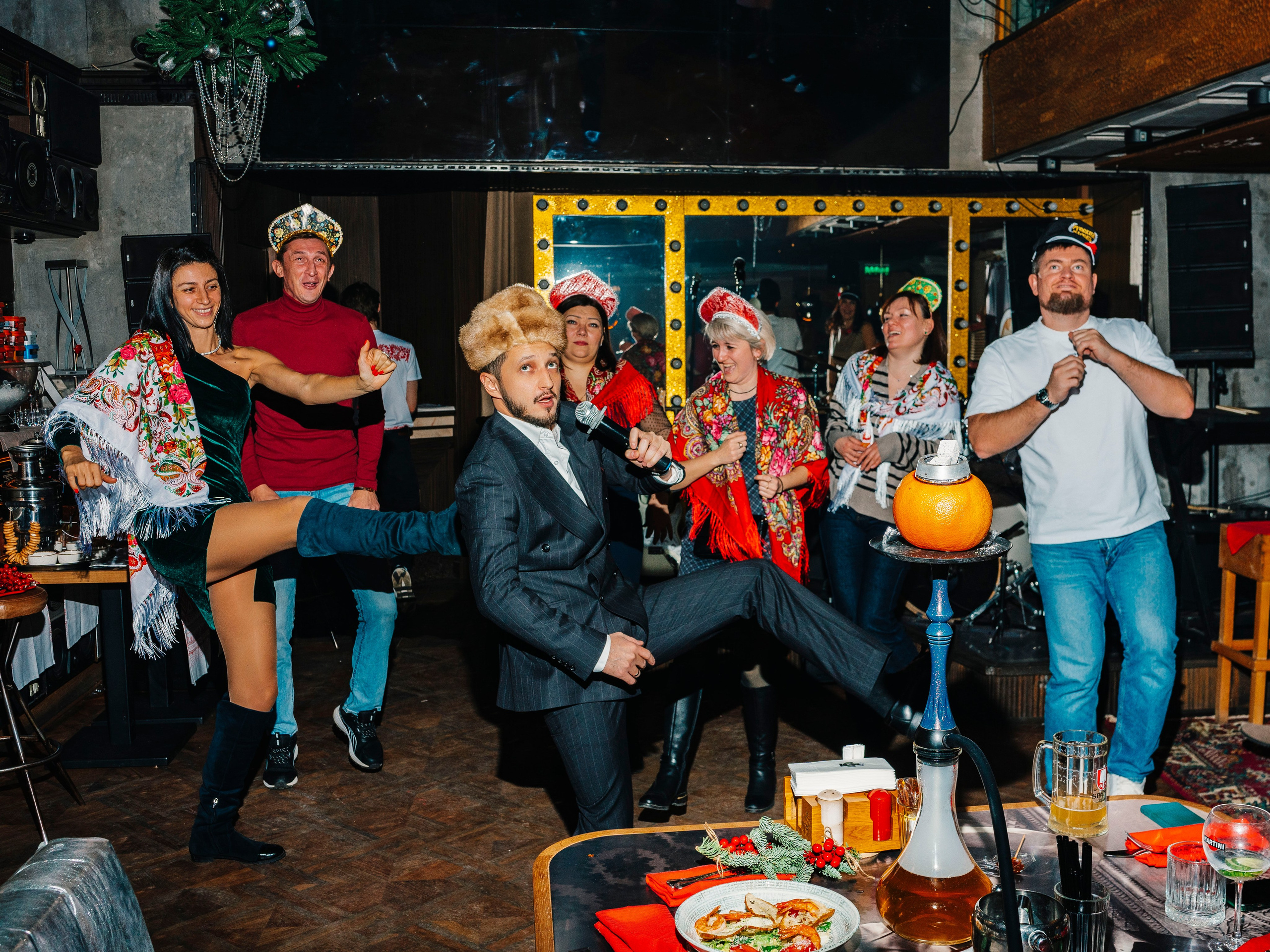 Russian новый Year. Портретный фотограф Москва Белогорцев Сергей