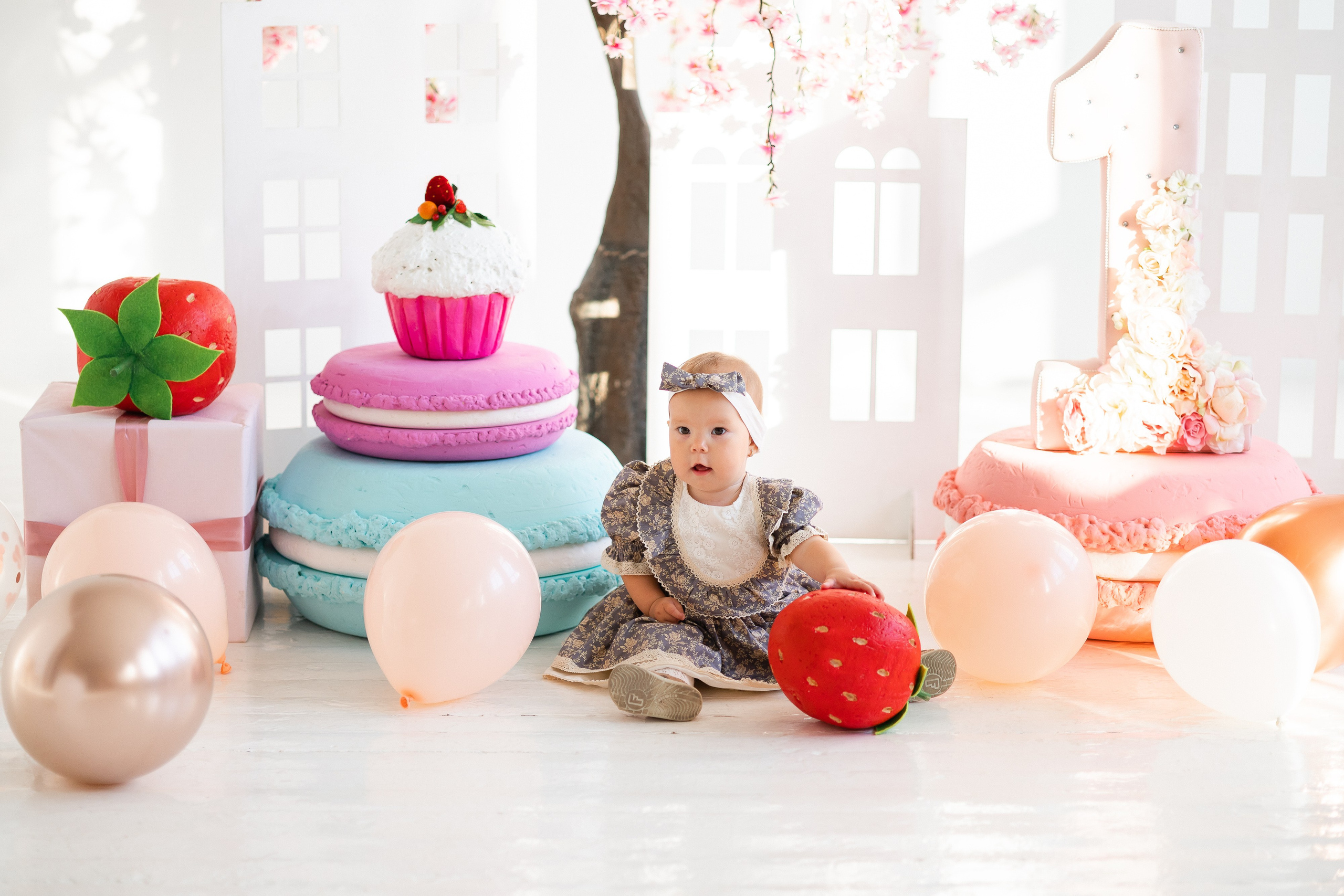 Годовасики в других студиях. Фотограф новорождённых в Йошкар-Оле Ильмира Сидоркина