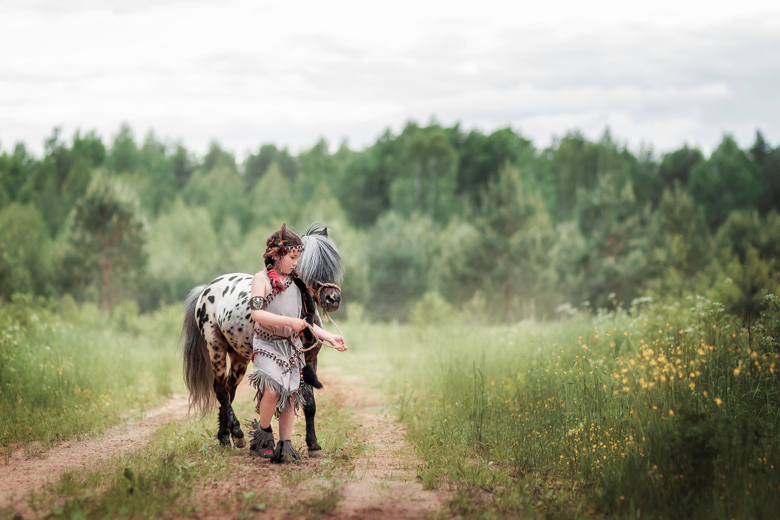Индейские истории 2020. Детский фотограф Наталья Назарова