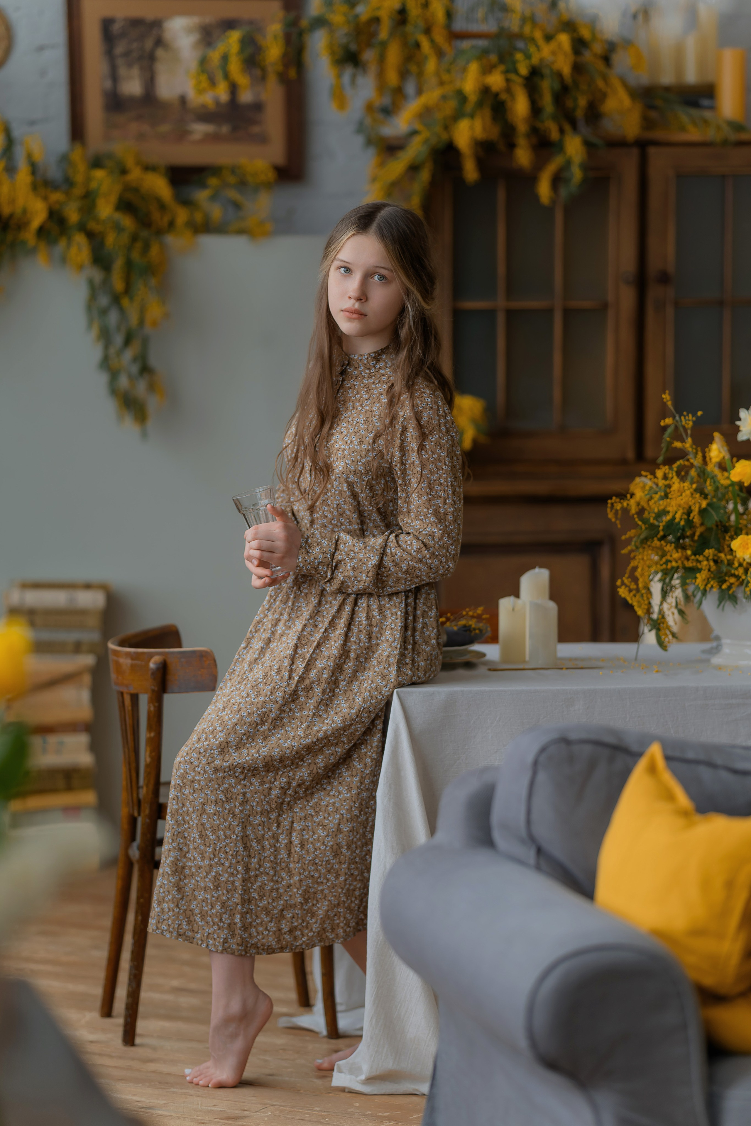 Мимоза. Детский и семейный фотограф Склярова Екатерина