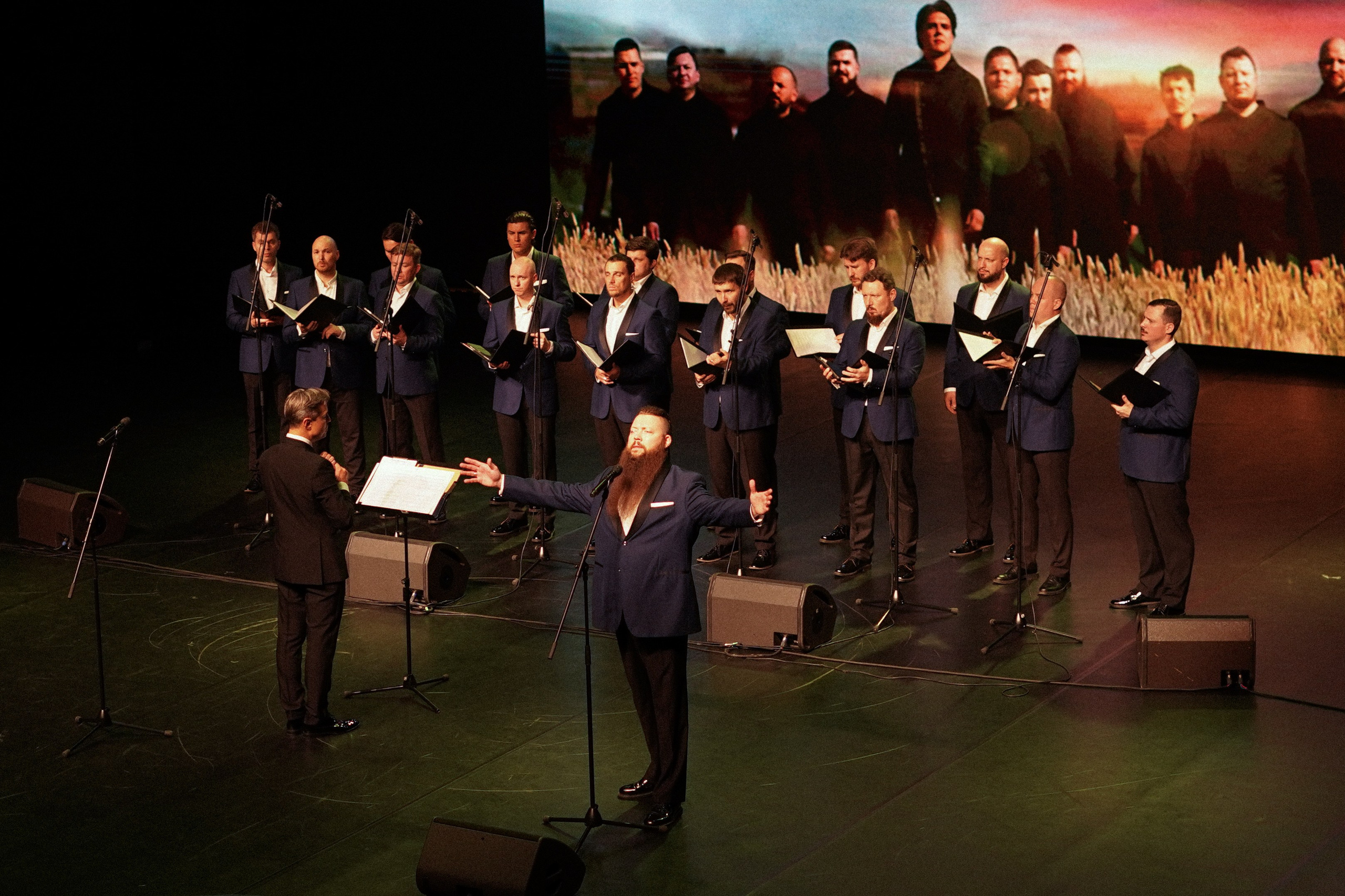 Хор Сретенского Монастыря. Концертный и репортажный фотограф Ханты-Мансийск Воинская Татьяна