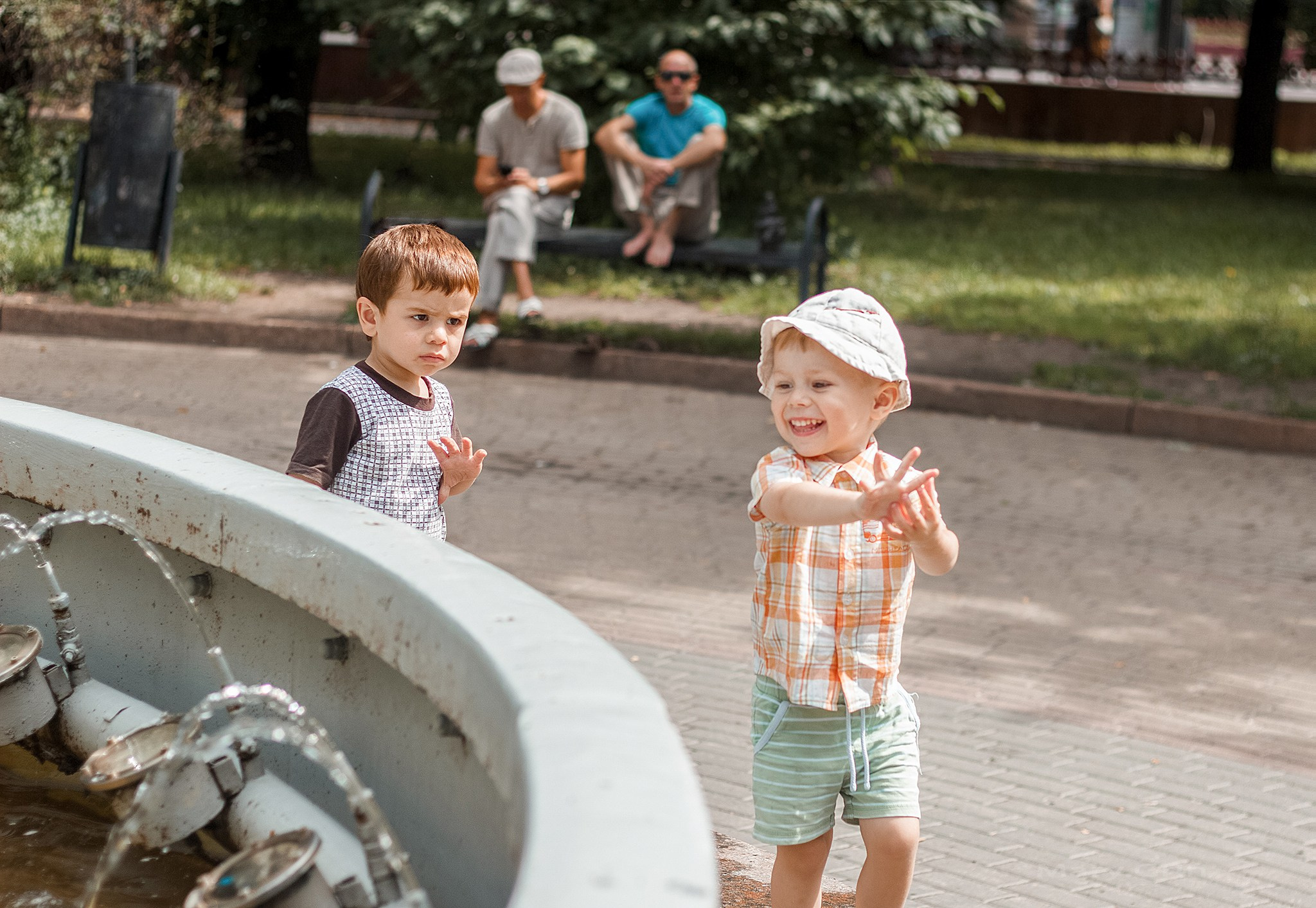 У фонтана. Детский и семейный фотограф, фотограф мероприятий Нижний Новгород