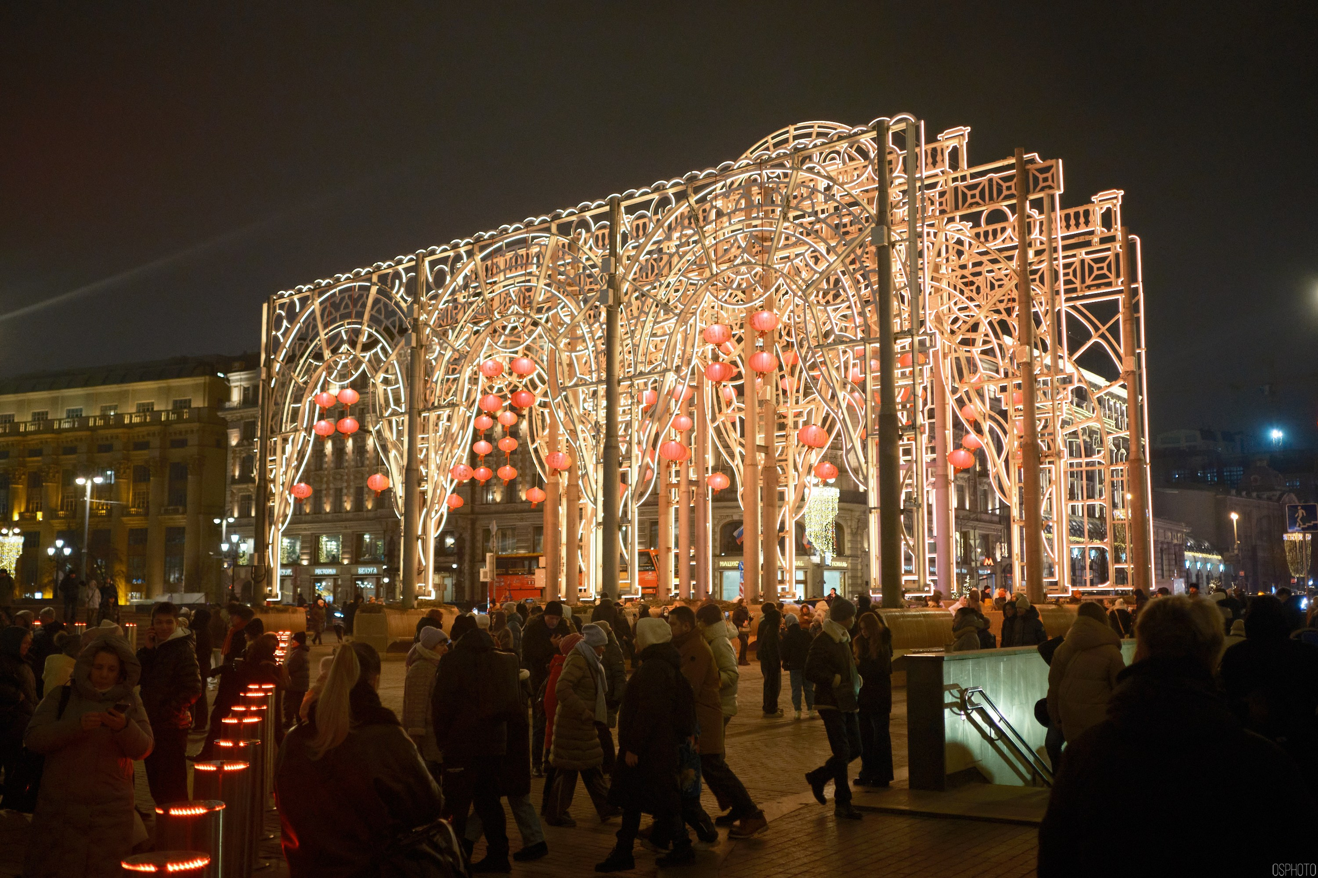 Китайский новый год | Манежная площадь. Фотографъ Сергѣевъ. Поймать мгновеніе
