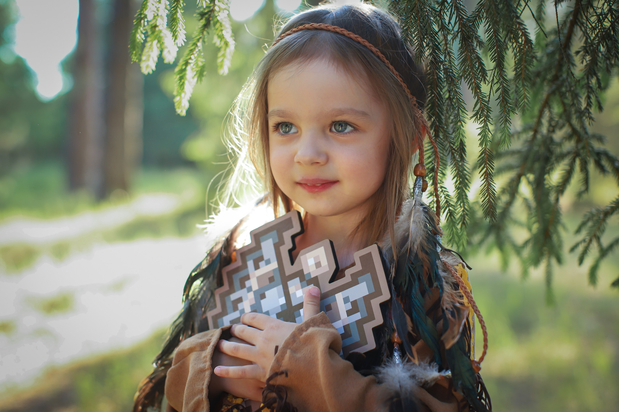 Индейцы. Детский и семейный фотограф Мария Киселёва. Москва