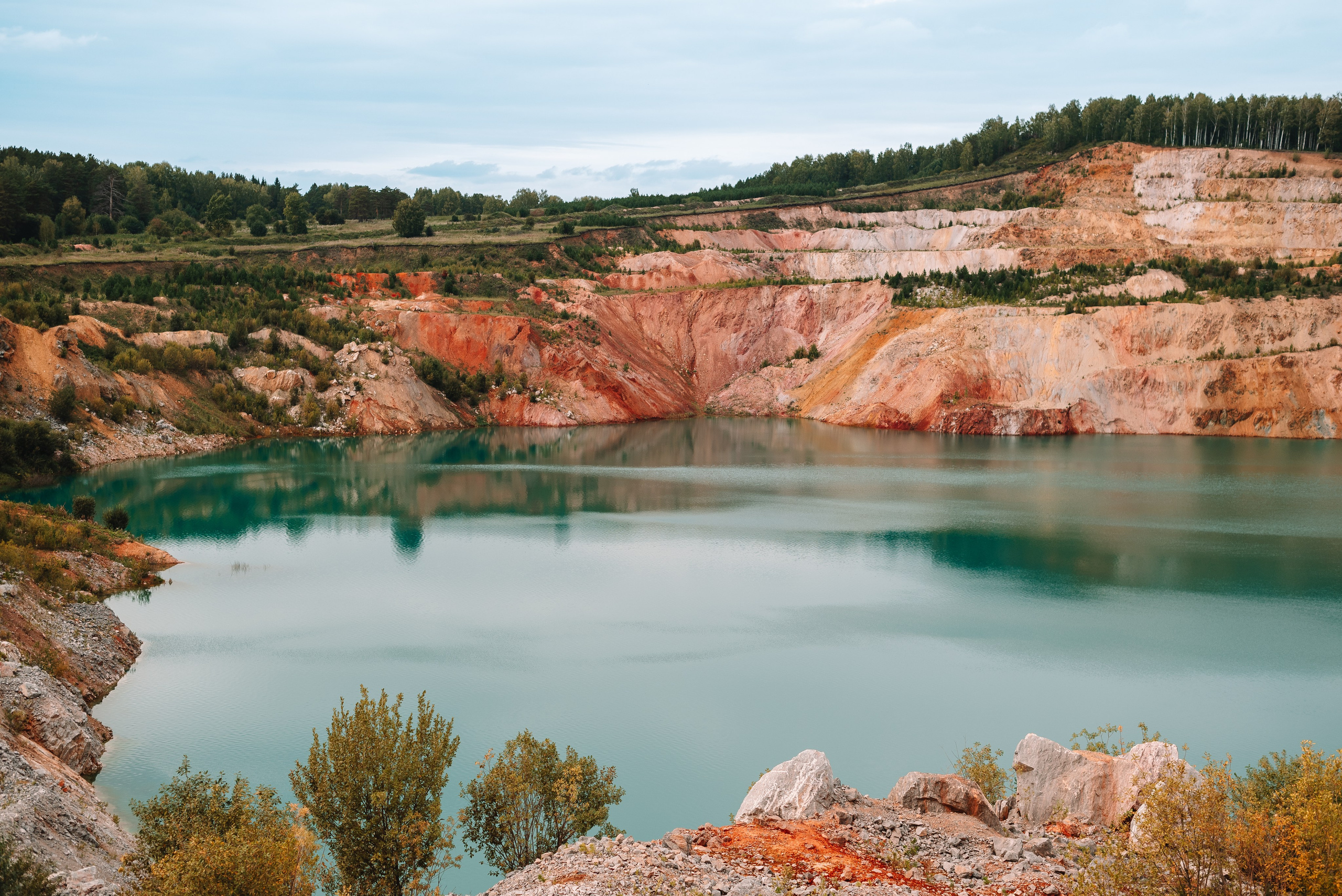 Love Story Фотосессия на Гурьевском карьере (Марс)