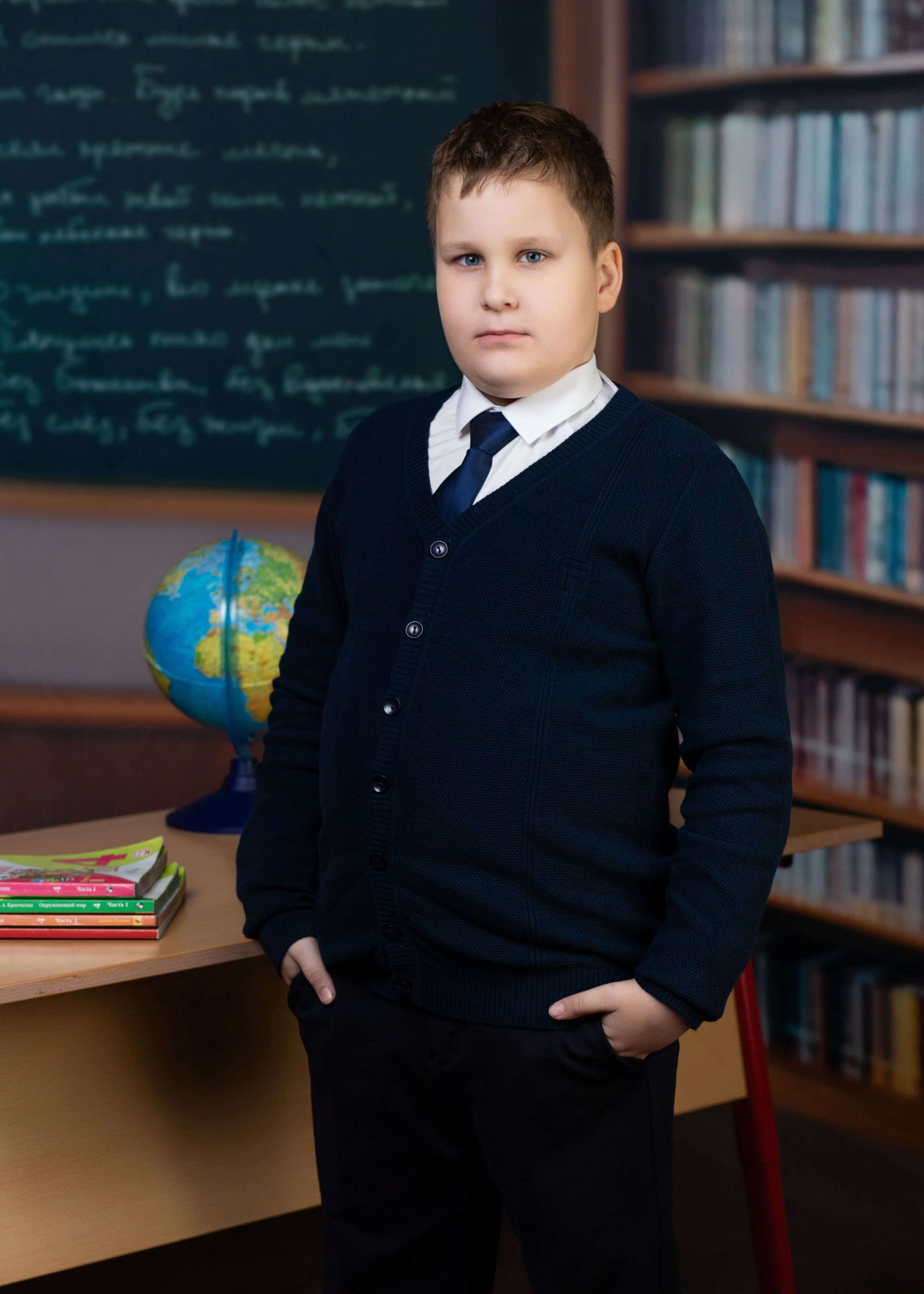 Детский портрет. Выпускная фотография. Начальная школа 4 класс