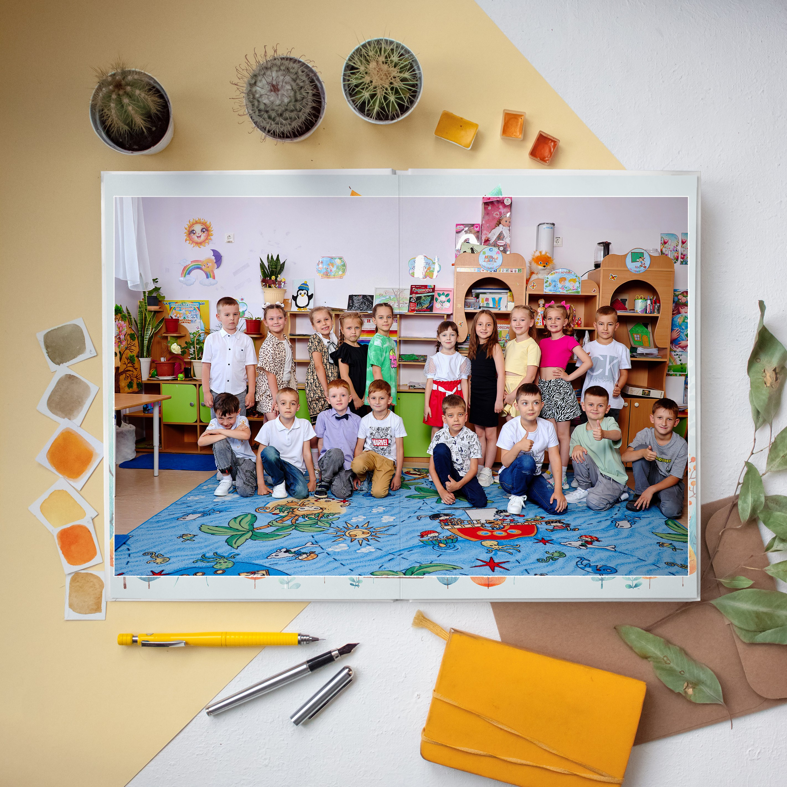 Альбом для детского сада 3 сезона. Фотограф Выпускные альбомы Таганрог Сергей Коробченко