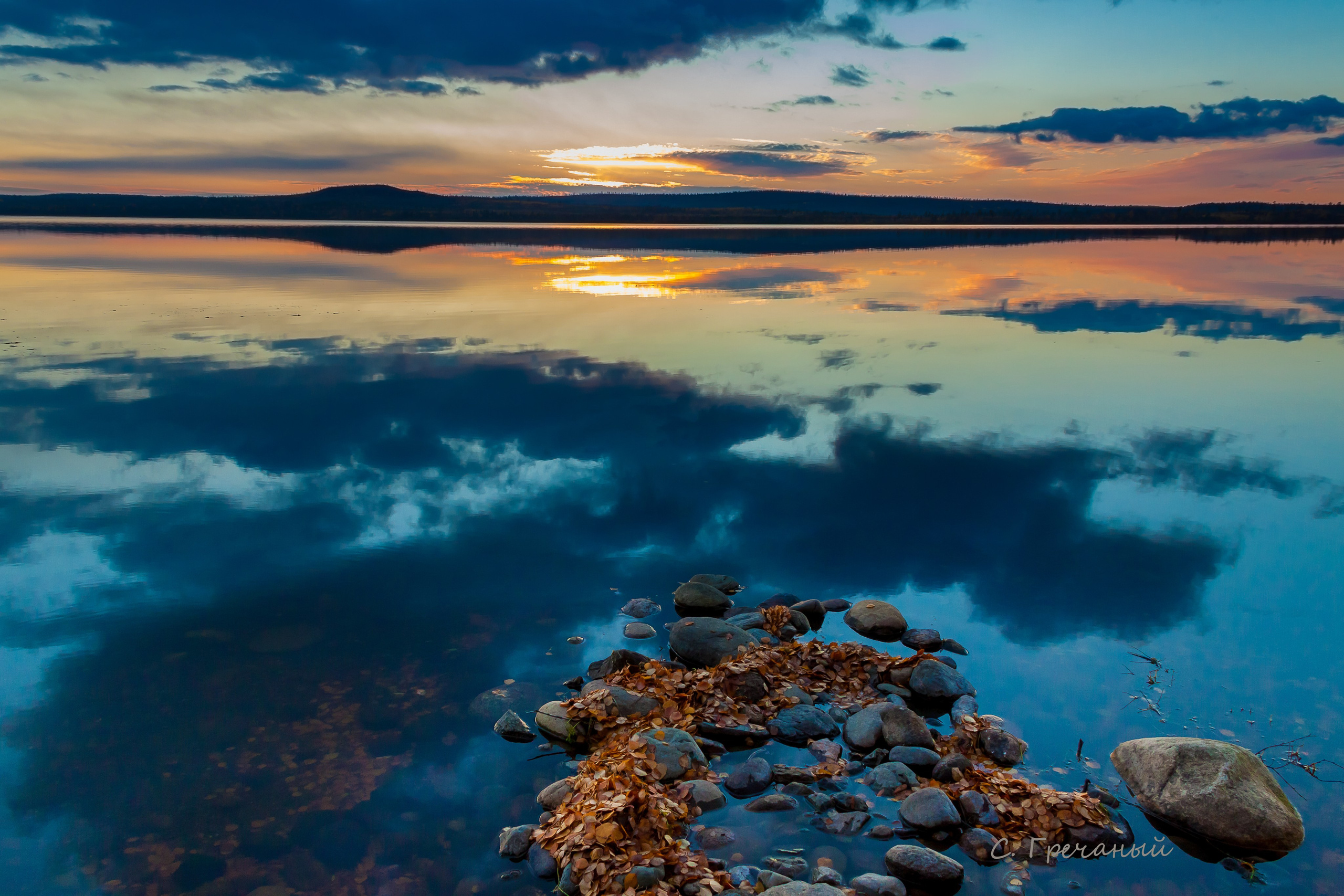 Солнечные ночи Крайнего Севера. Пейзажи Крайнего Севера. Баренцево море, Рыбачий, Средний, Немецкий