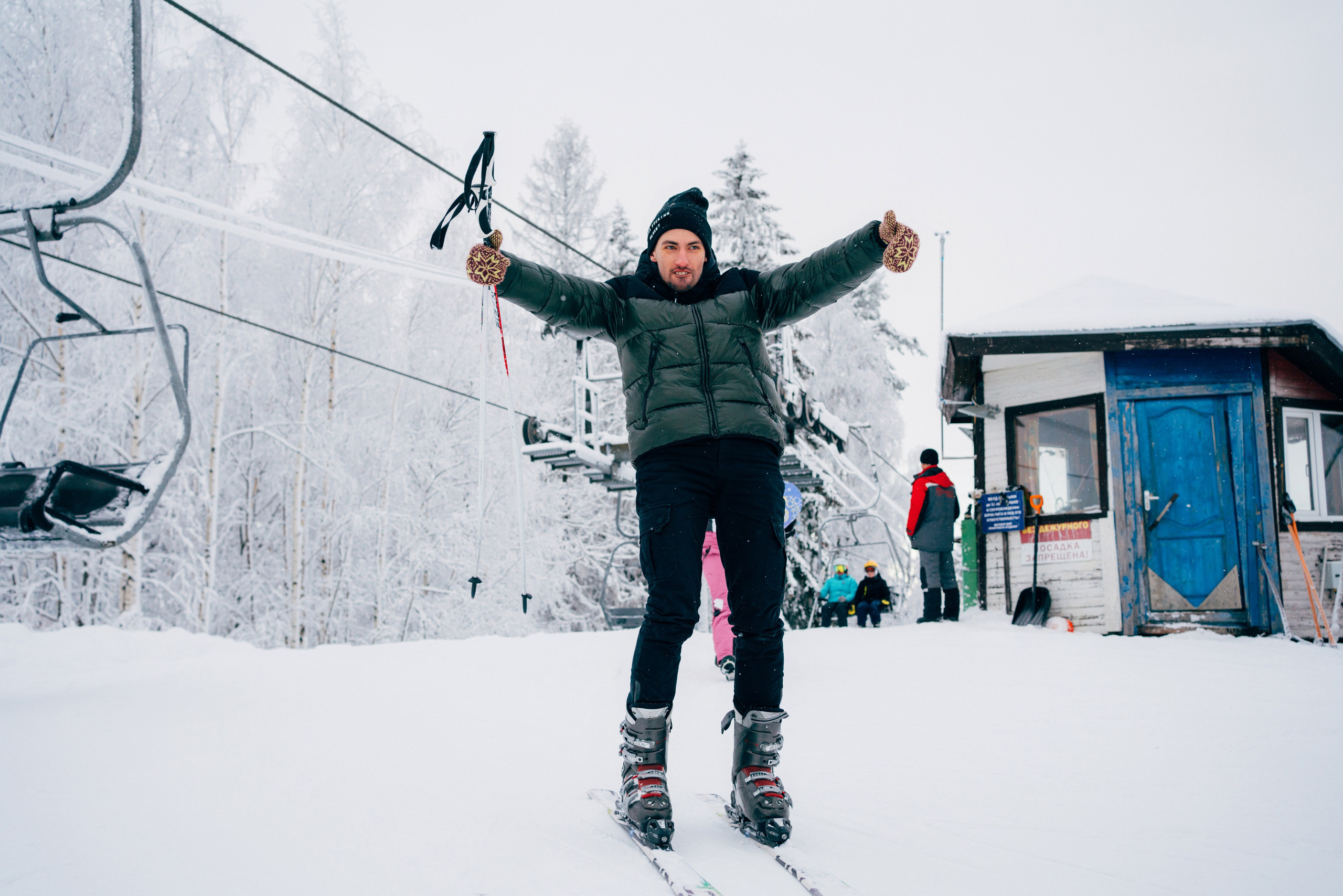 Trans Market зимой. Репортажный и портретный фотограф Алексей Полячек