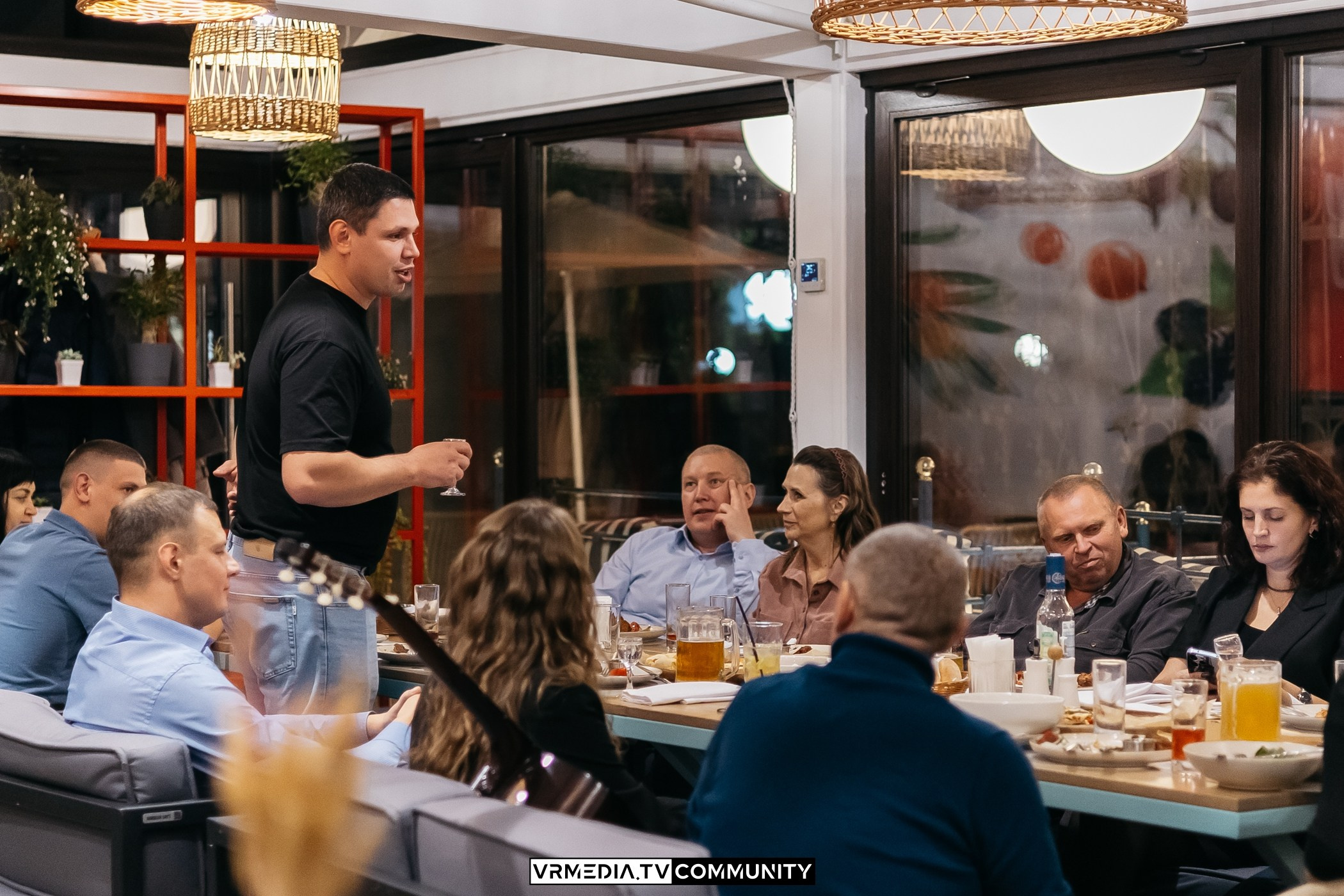 Вечер в ресторане «Volna»