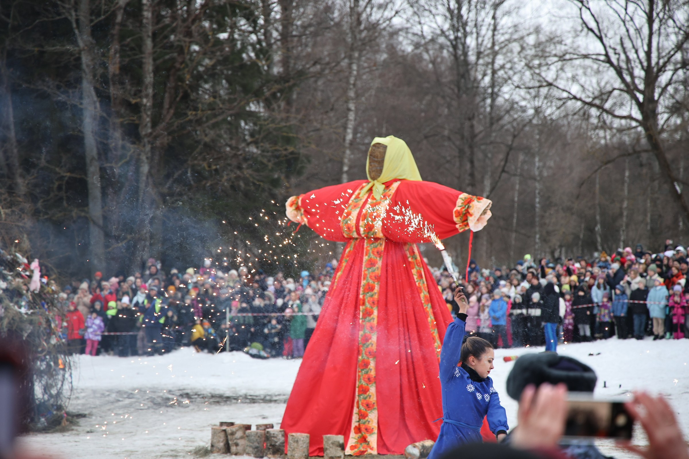 Широкая Масленица ГМЗ Павловск. Фотограф Валерий Сабрам