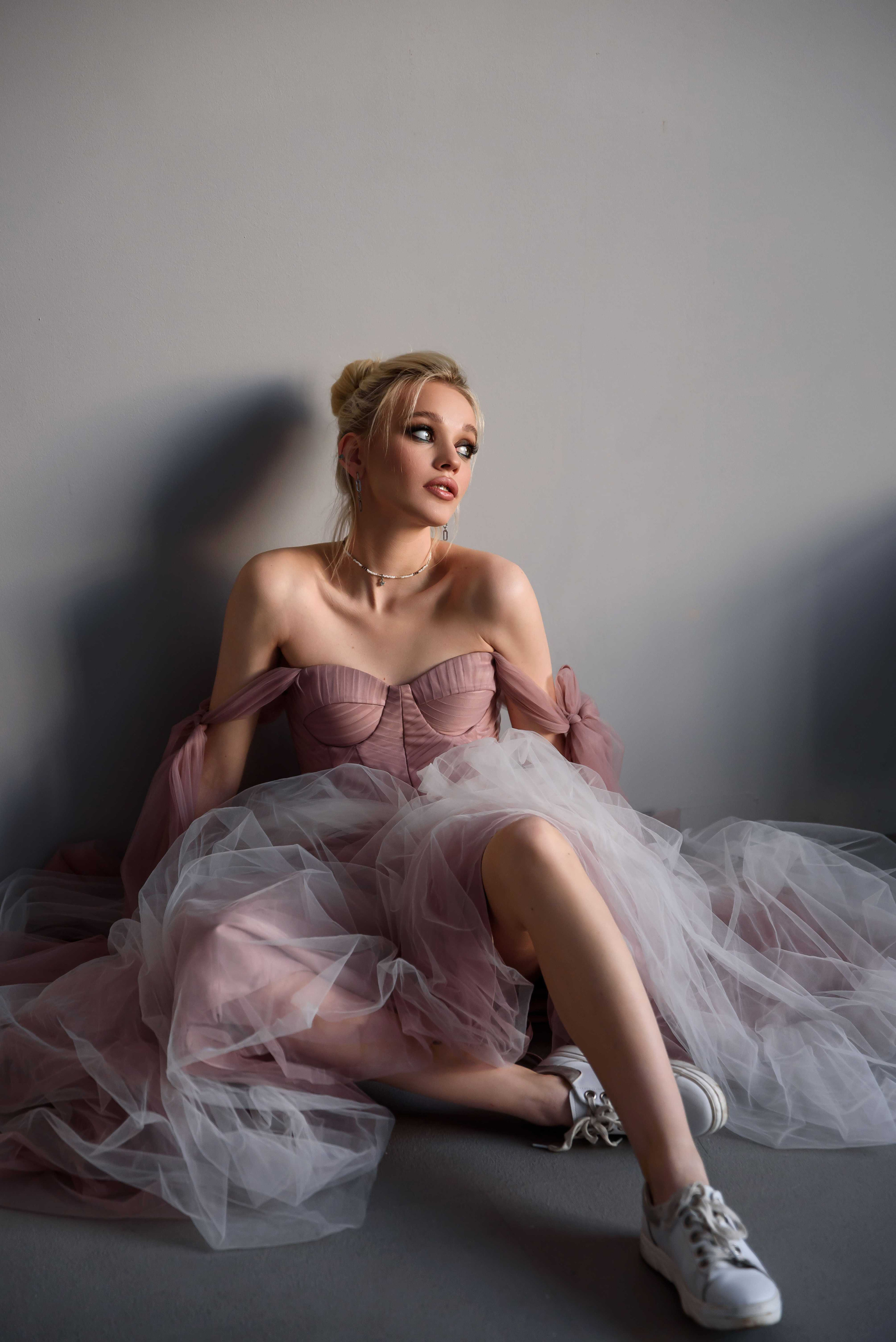 глэм рок образ на фотосессию в студии томск