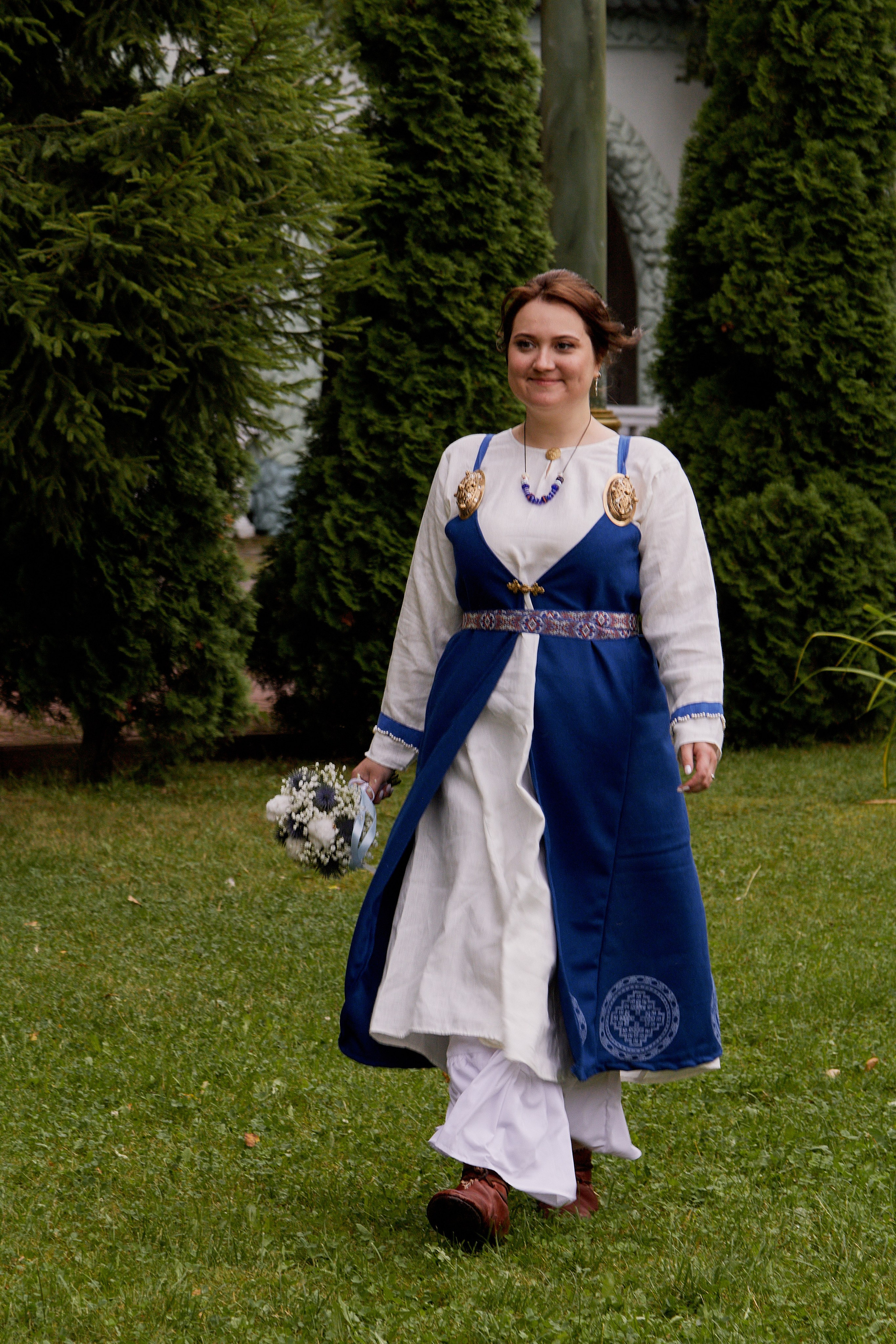 Юлия и Антон. Выездная роспись в стиле викингов. Фотограф лавстори Москва/МО Приятелева Ангелина