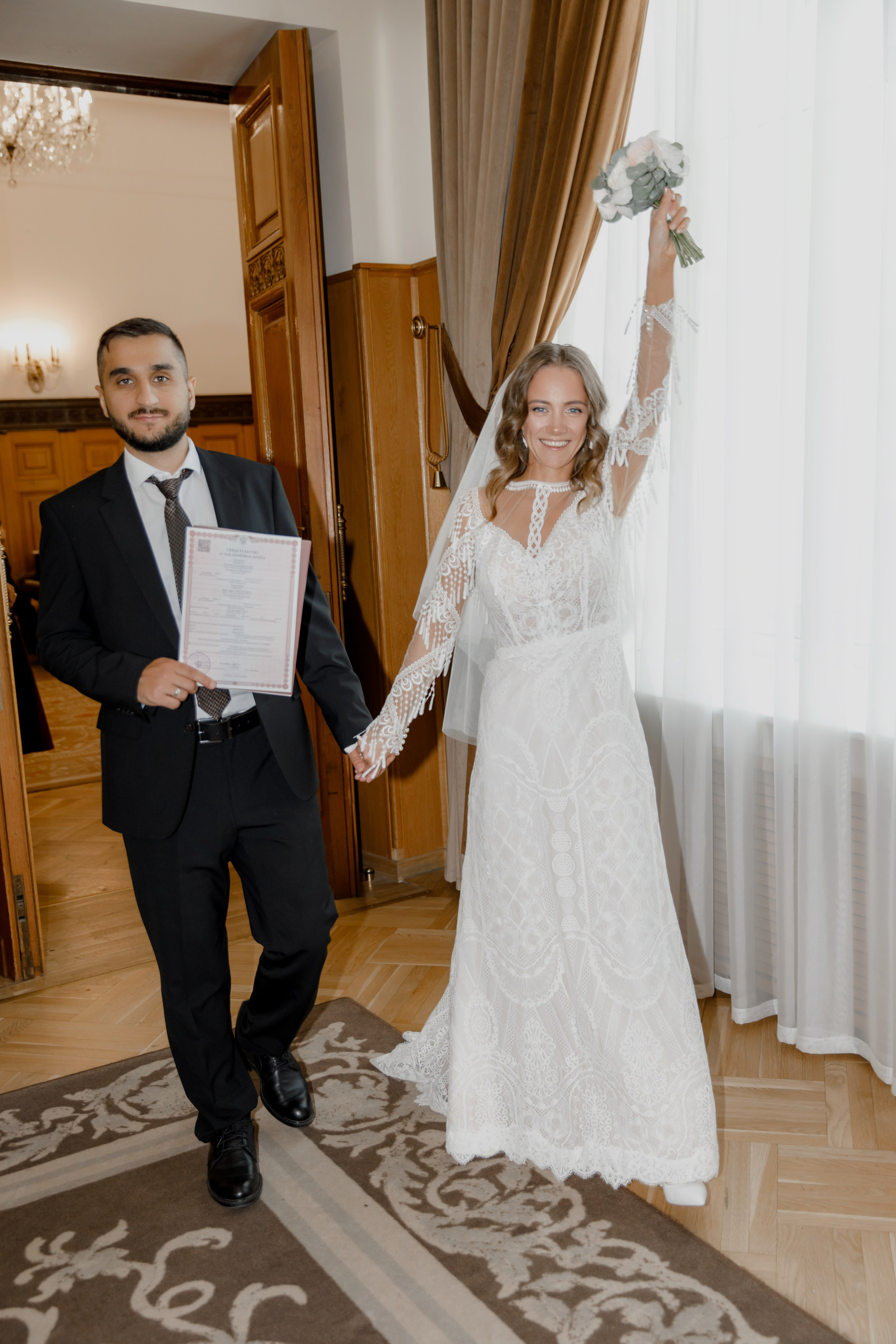 Вика и Шамиль. Фотограф Евгения Климова