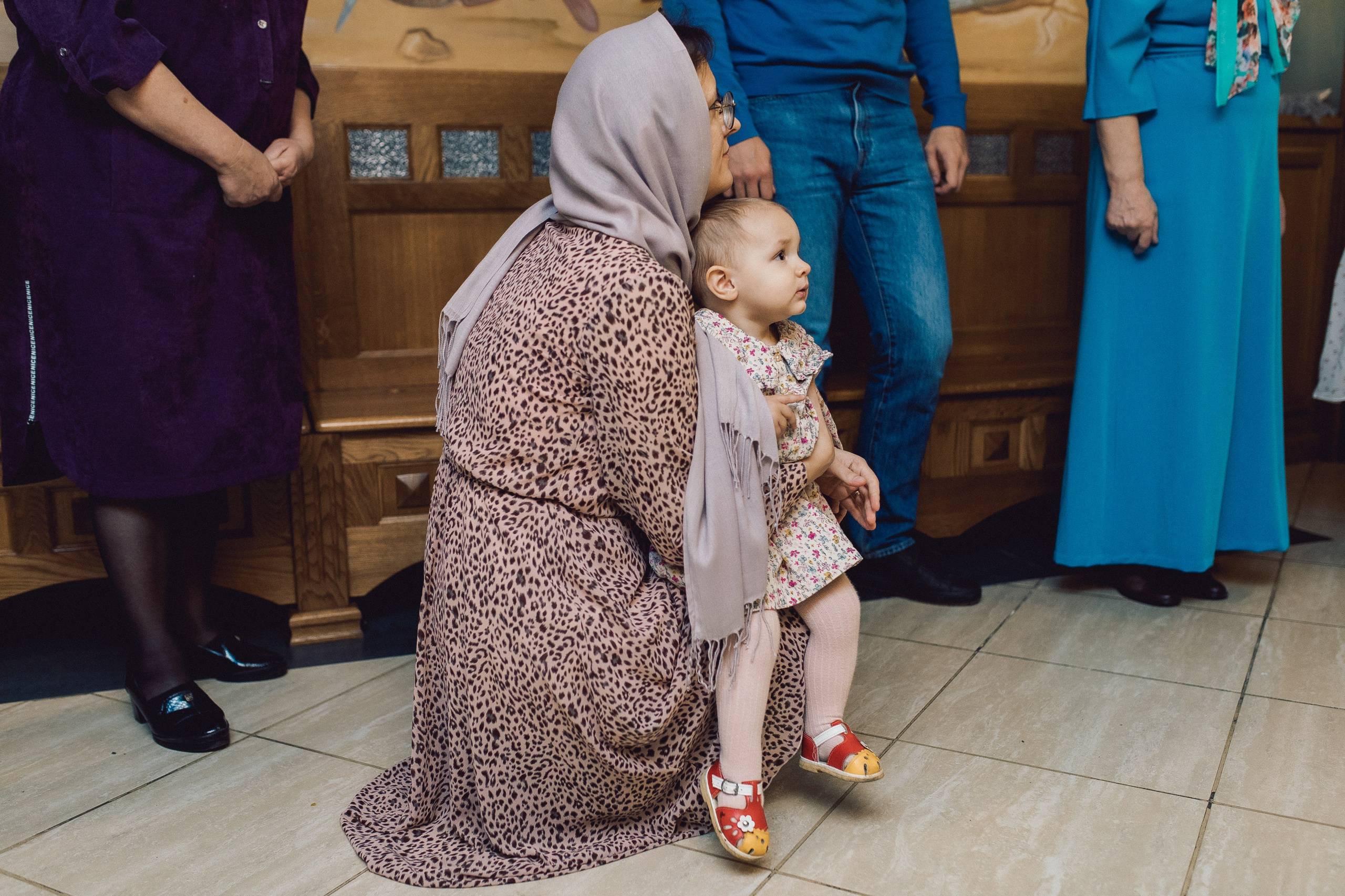 Крещение в Троицком соборе