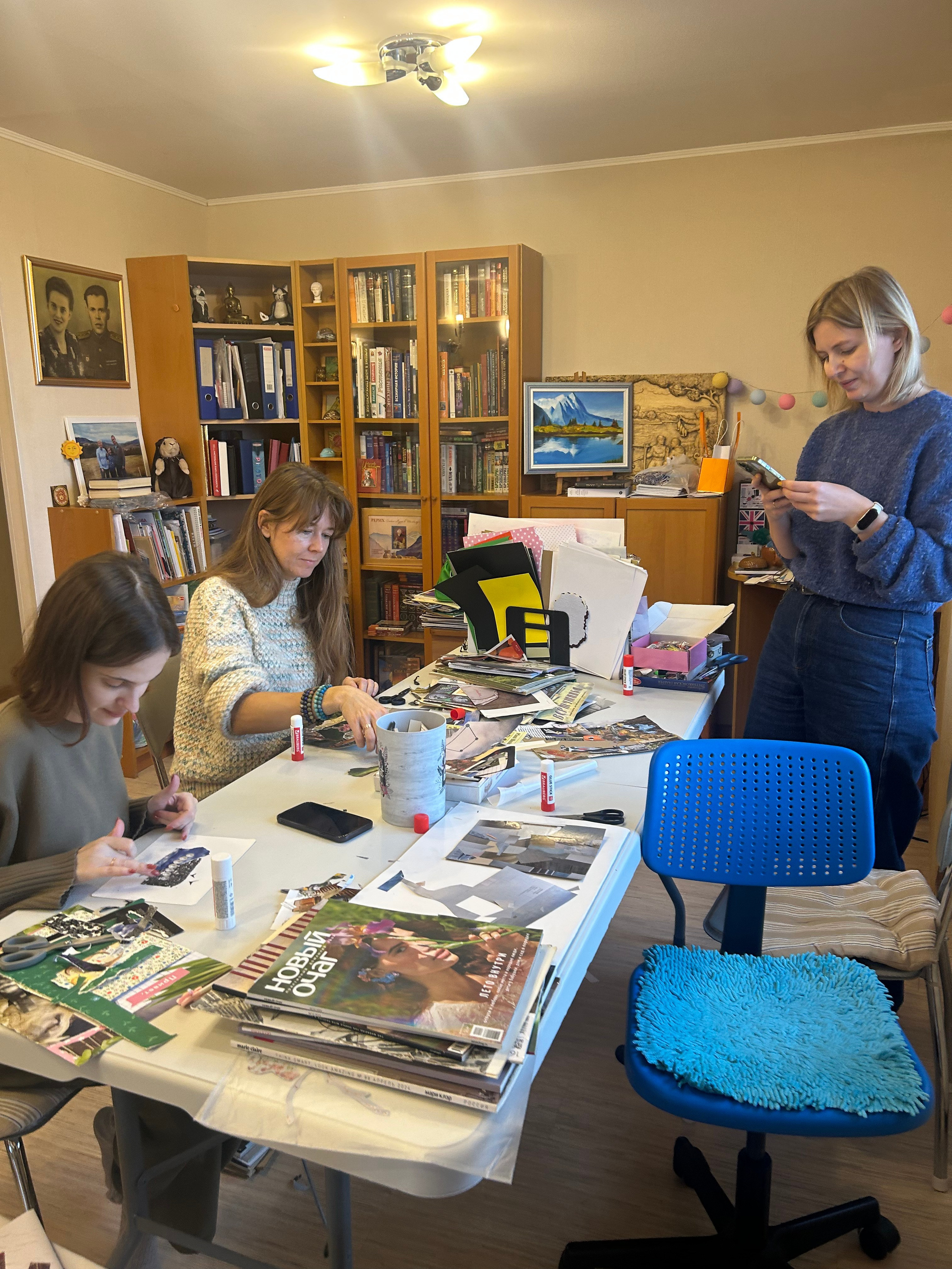 Коллажный клуб. Коллажи Анны Колесовой (Ню)