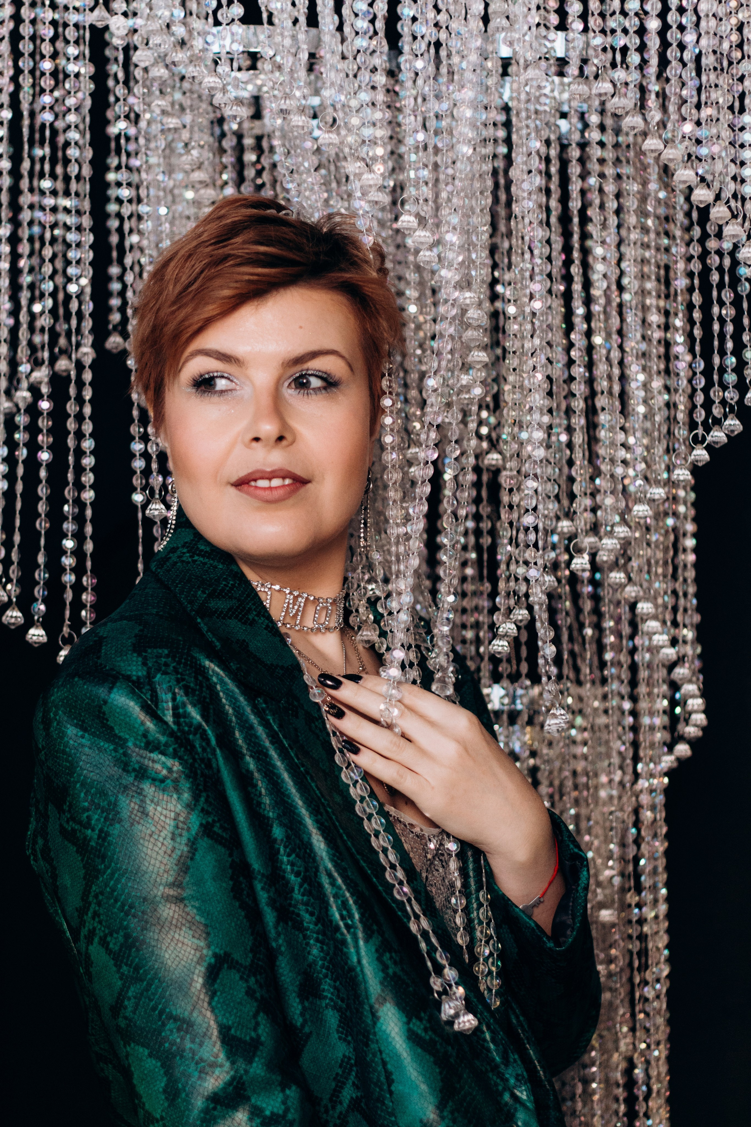 Анастасия. Портрет в студии. Новогодняя фотосессия Екатеринбург. Фотограф в Екатеринбурге Пойгина Елена