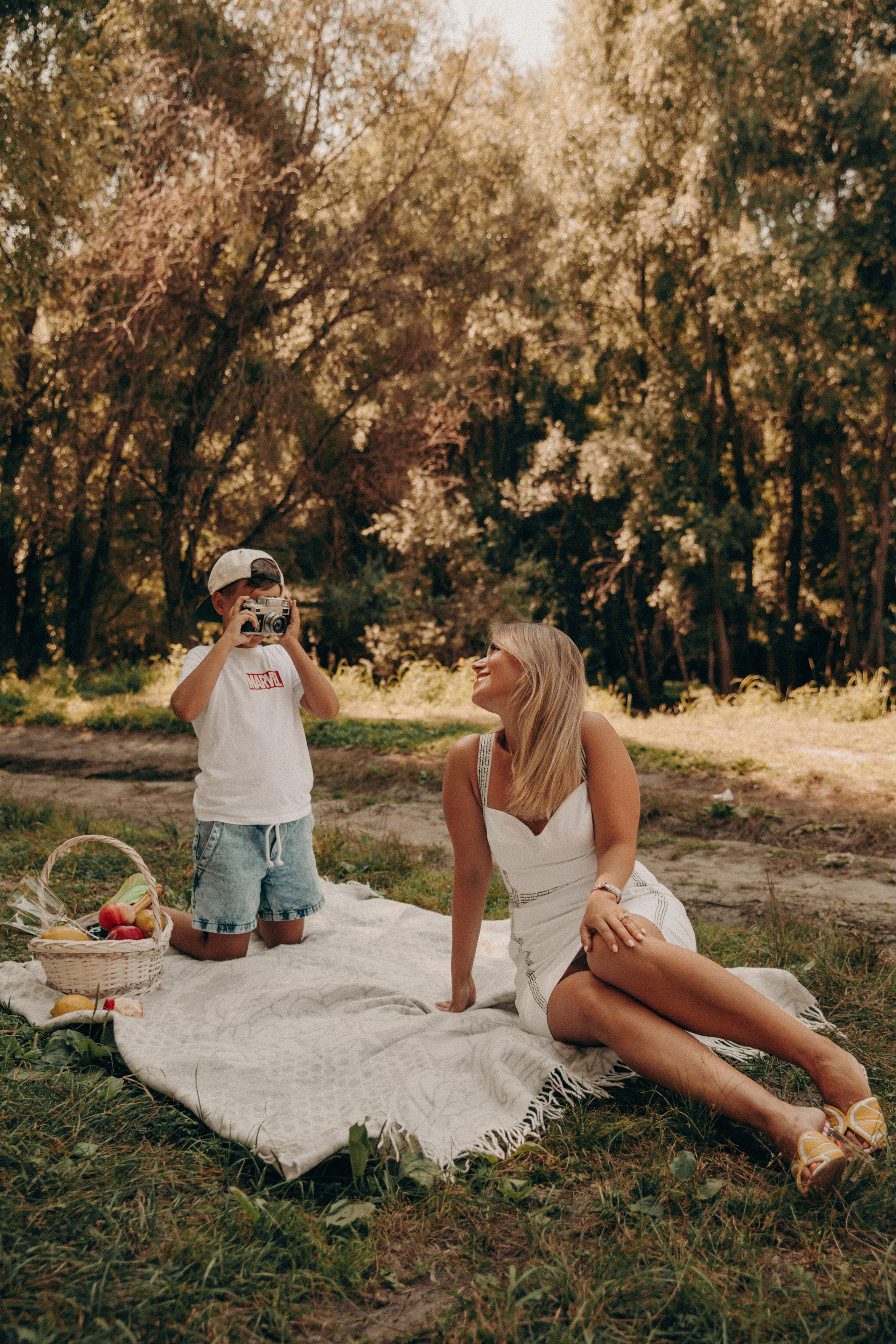 Летний пикник. Женский и семейный фотограф в Санкт- Петербурге Элина Сухарина