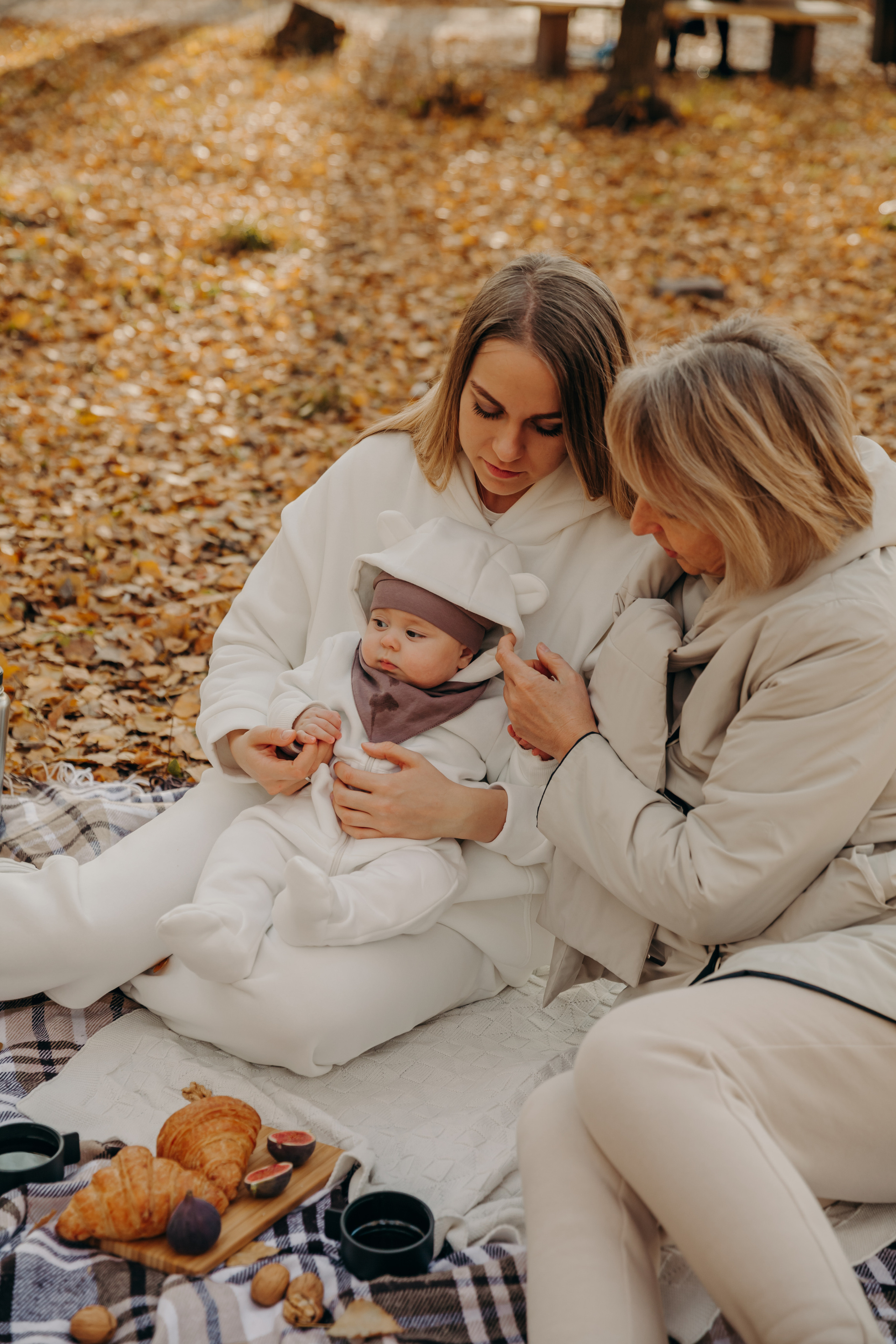 Пикник в осеннем парке. Женский и семейный фотограф в Санкт- Петербурге Элина Сухарина