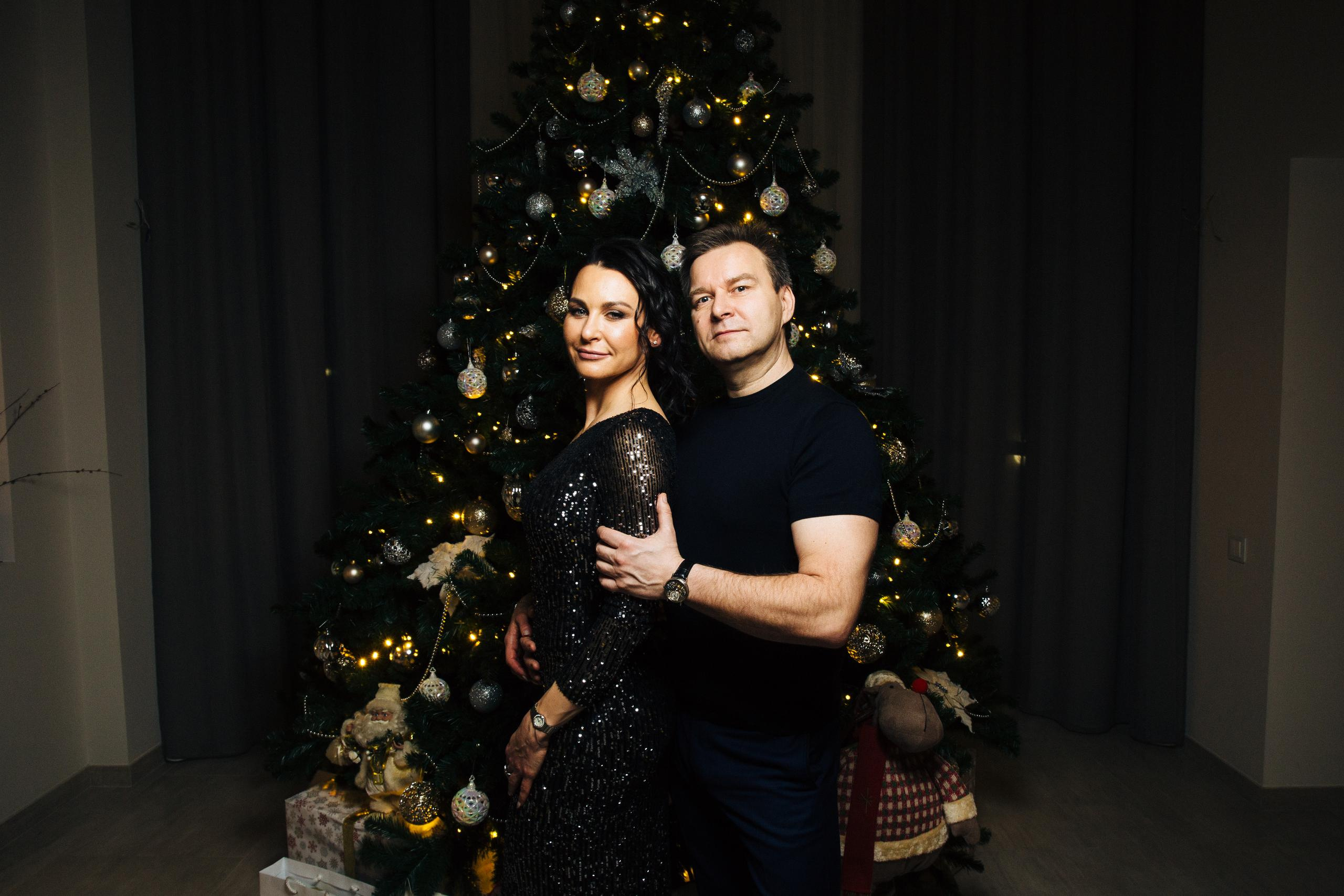 Новогодняя фотосессия в доме. Александр Чернин. Семейный и событийный фотограф