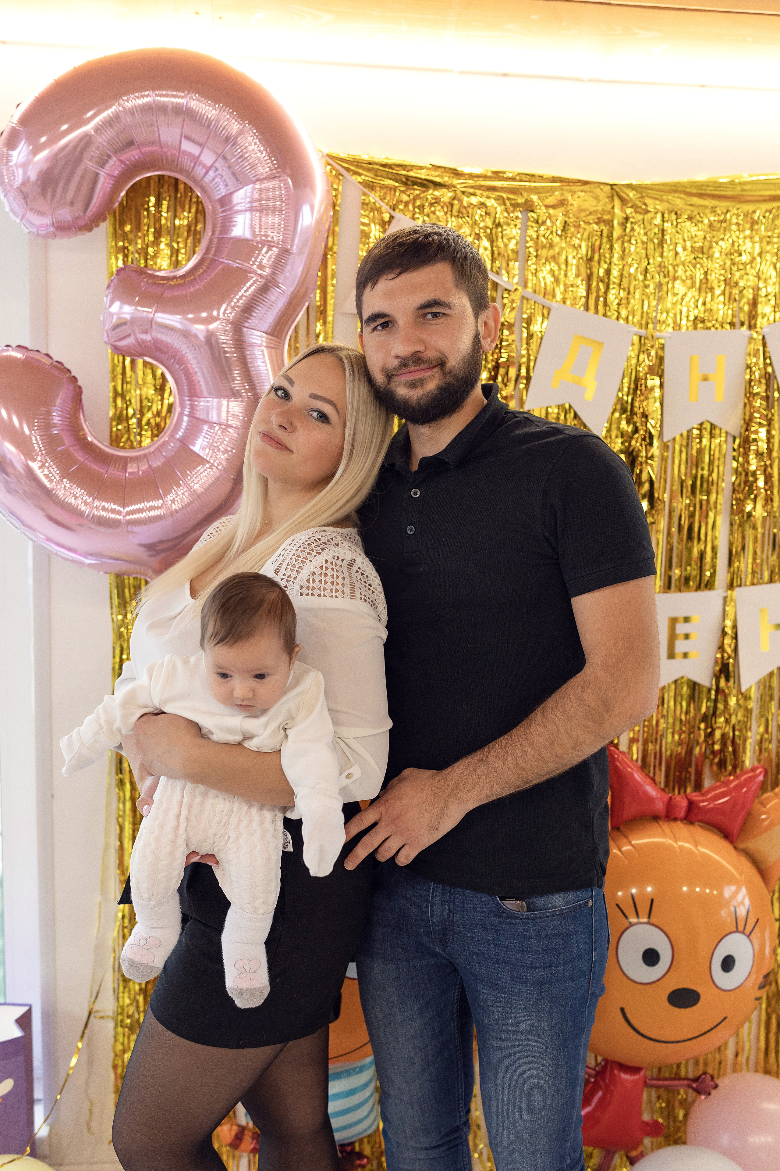 День рождения Ульяны (3 года). Семейный и детский фотограф в Перми Мария Карабатова