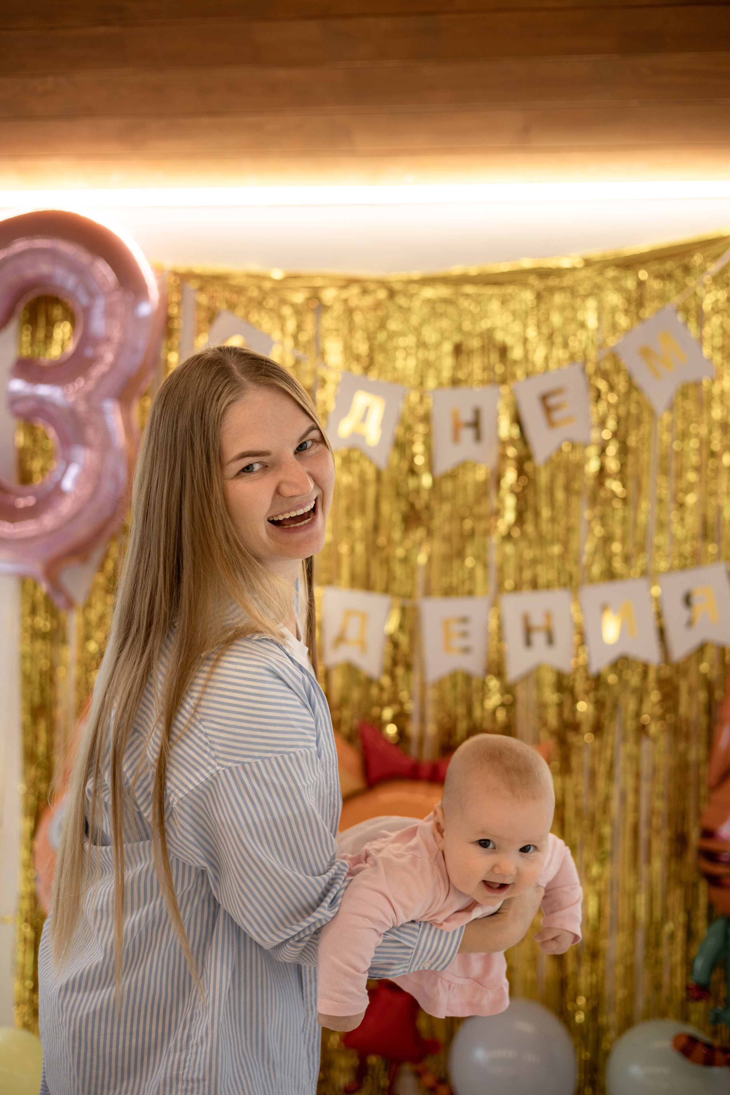 День рождения Ульяны (3 года). Семейный и детский фотограф в Перми Мария Карабатова