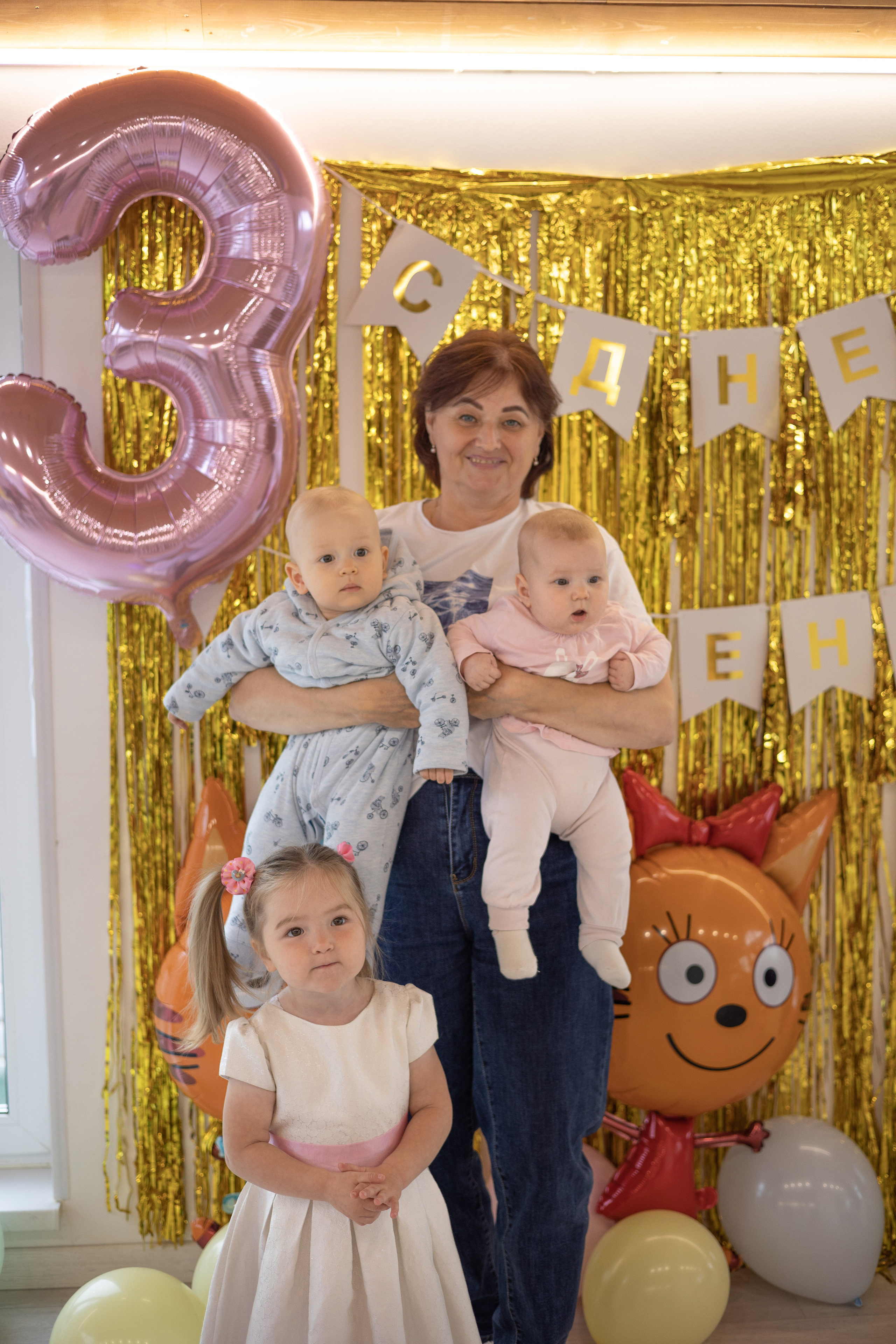 День рождения Ульяны (3 года). Семейный и детский фотограф в Перми Мария Карабатова