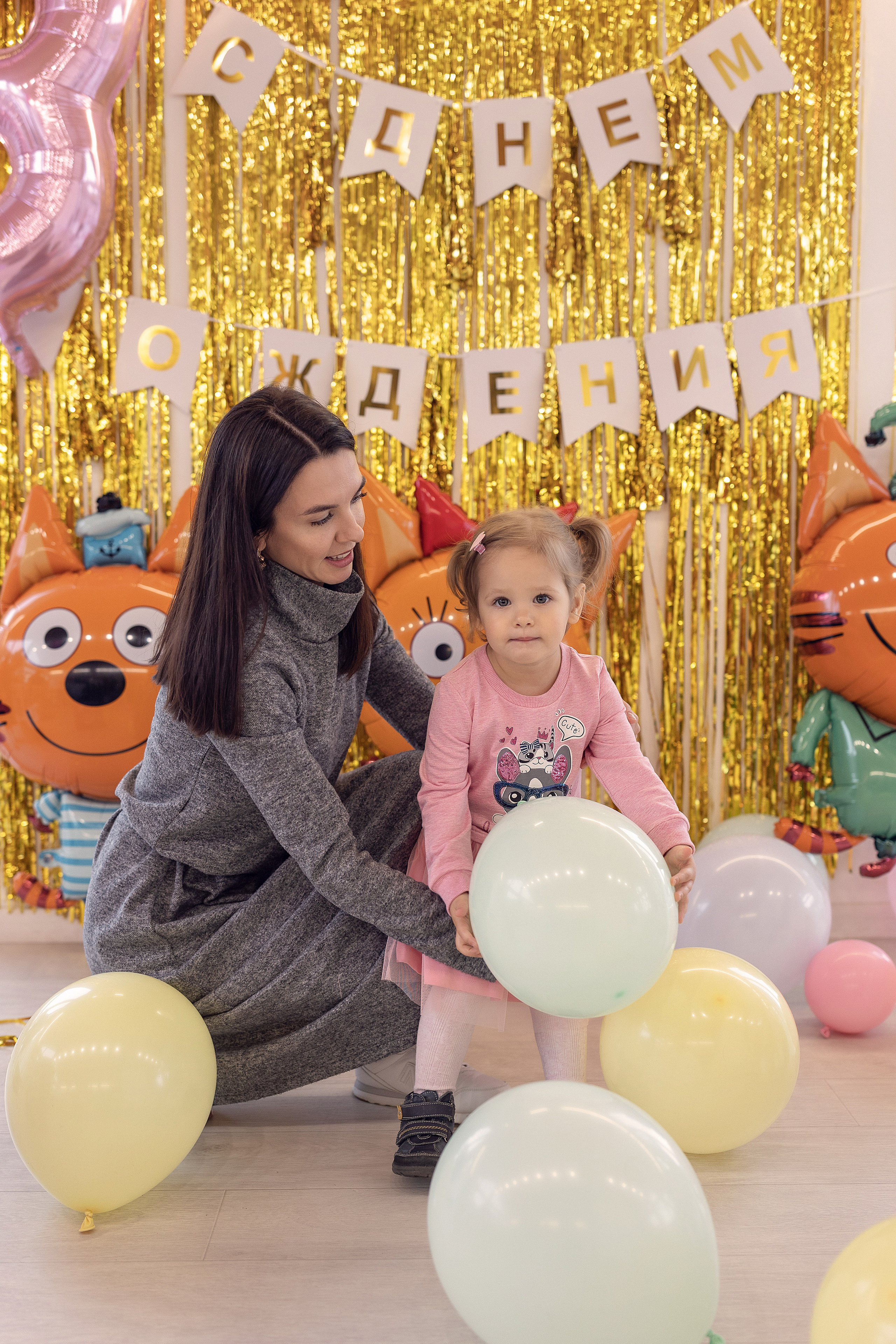 День рождения Ульяны (3 года). Семейный и детский фотограф в Перми Мария Карабатова