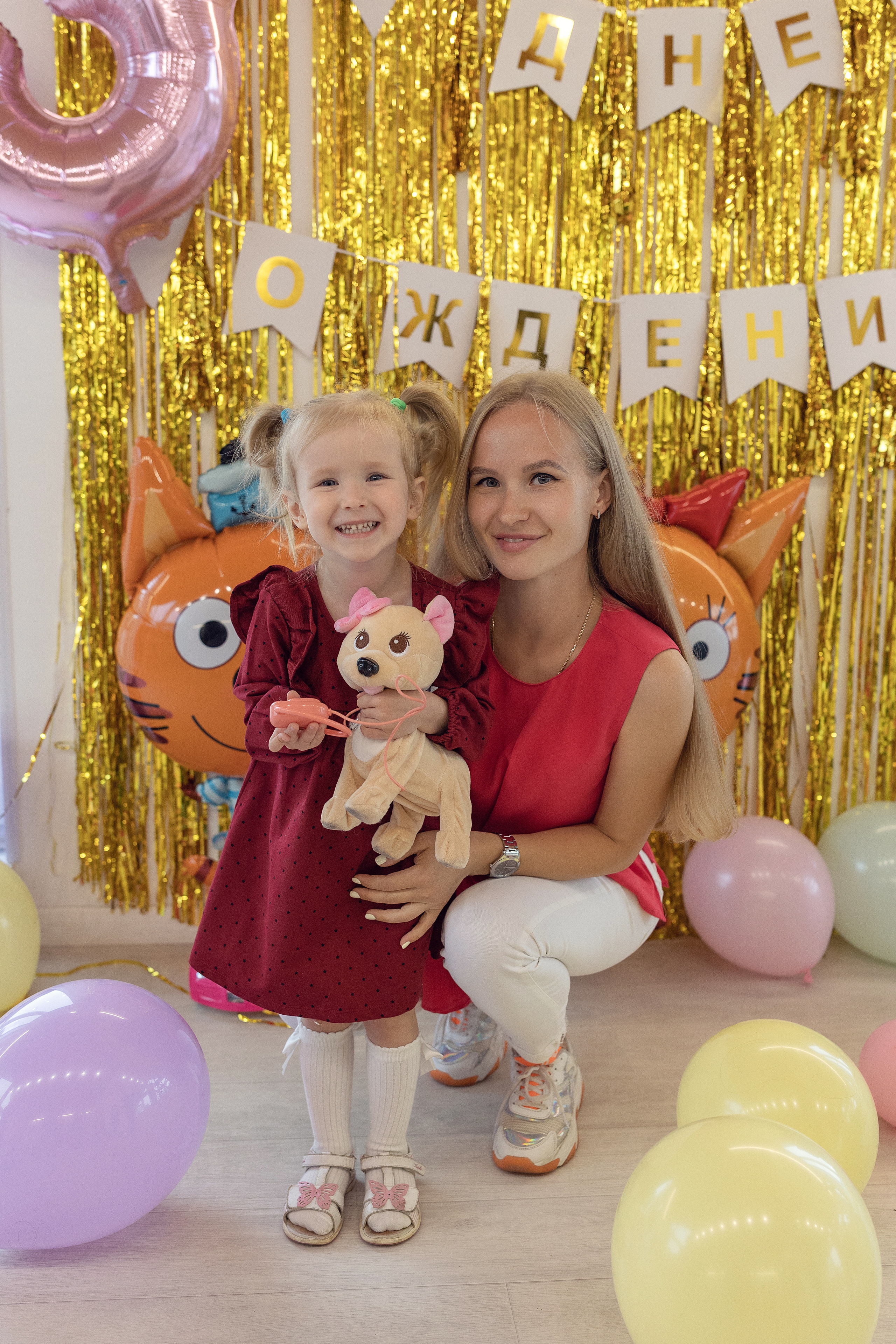 День рождения Ульяны (3 года). Семейный и детский фотограф в Перми Мария Карабатова