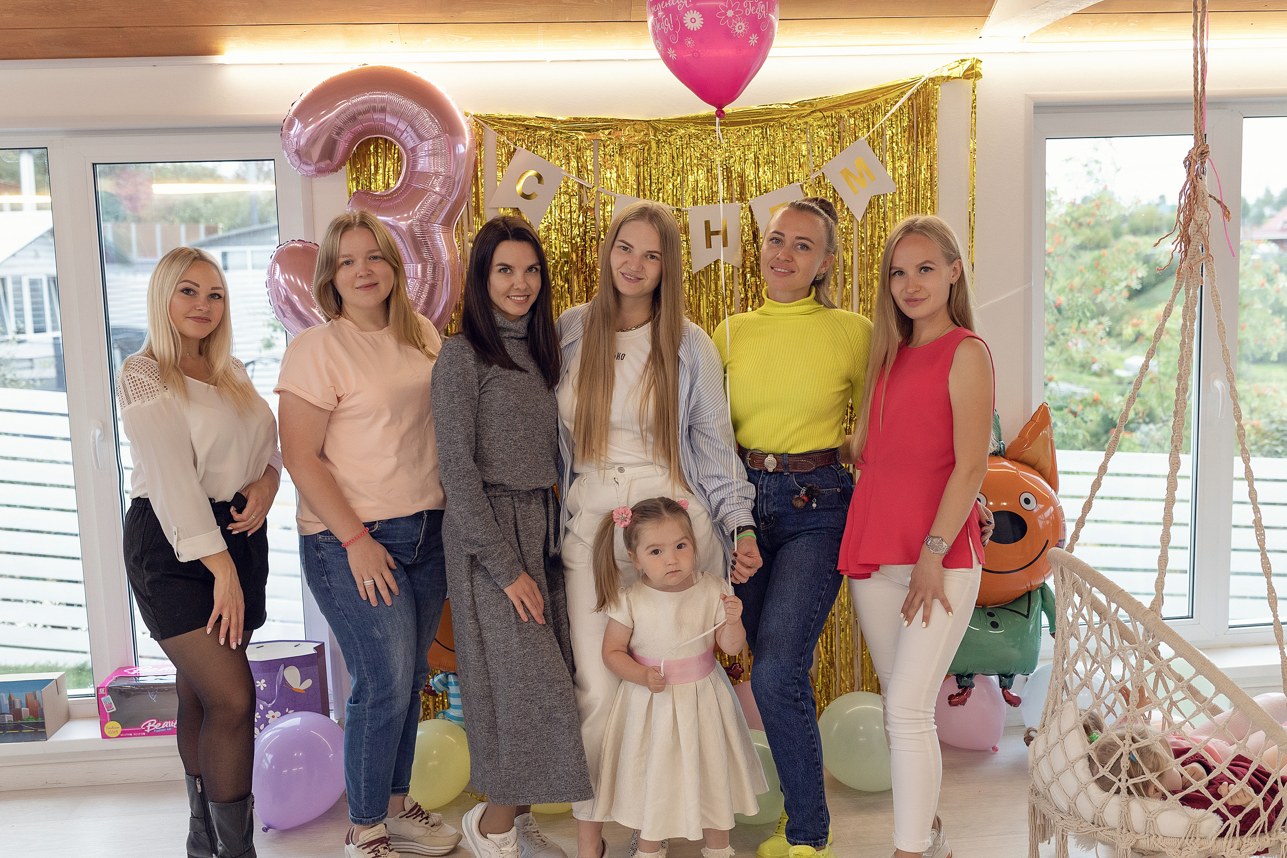 День рождения Ульяны (3 года). Семейный и детский фотограф в Перми Мария Карабатова