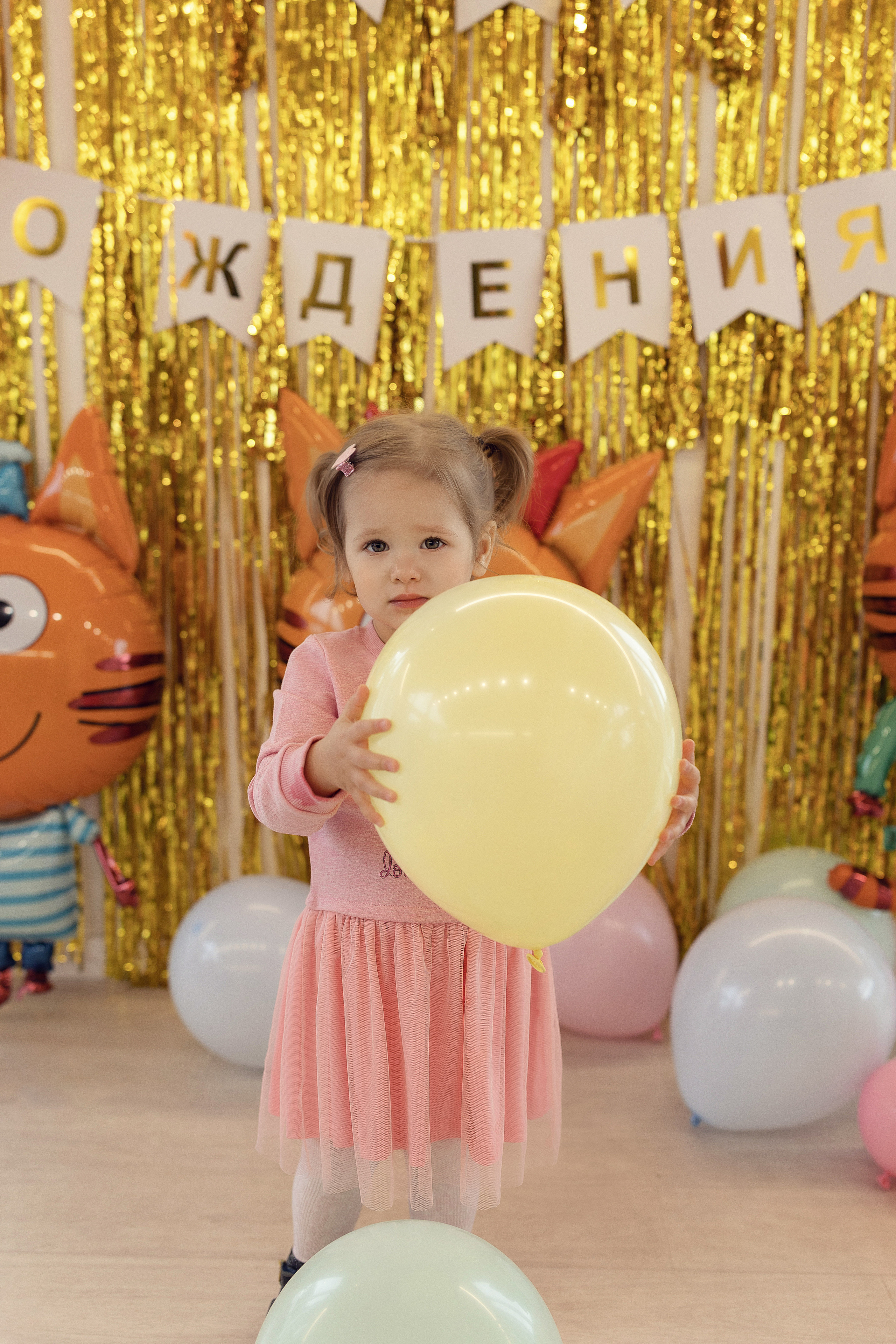 День рождения Ульяны (3 года). Семейный и детский фотограф в Перми Мария Карабатова