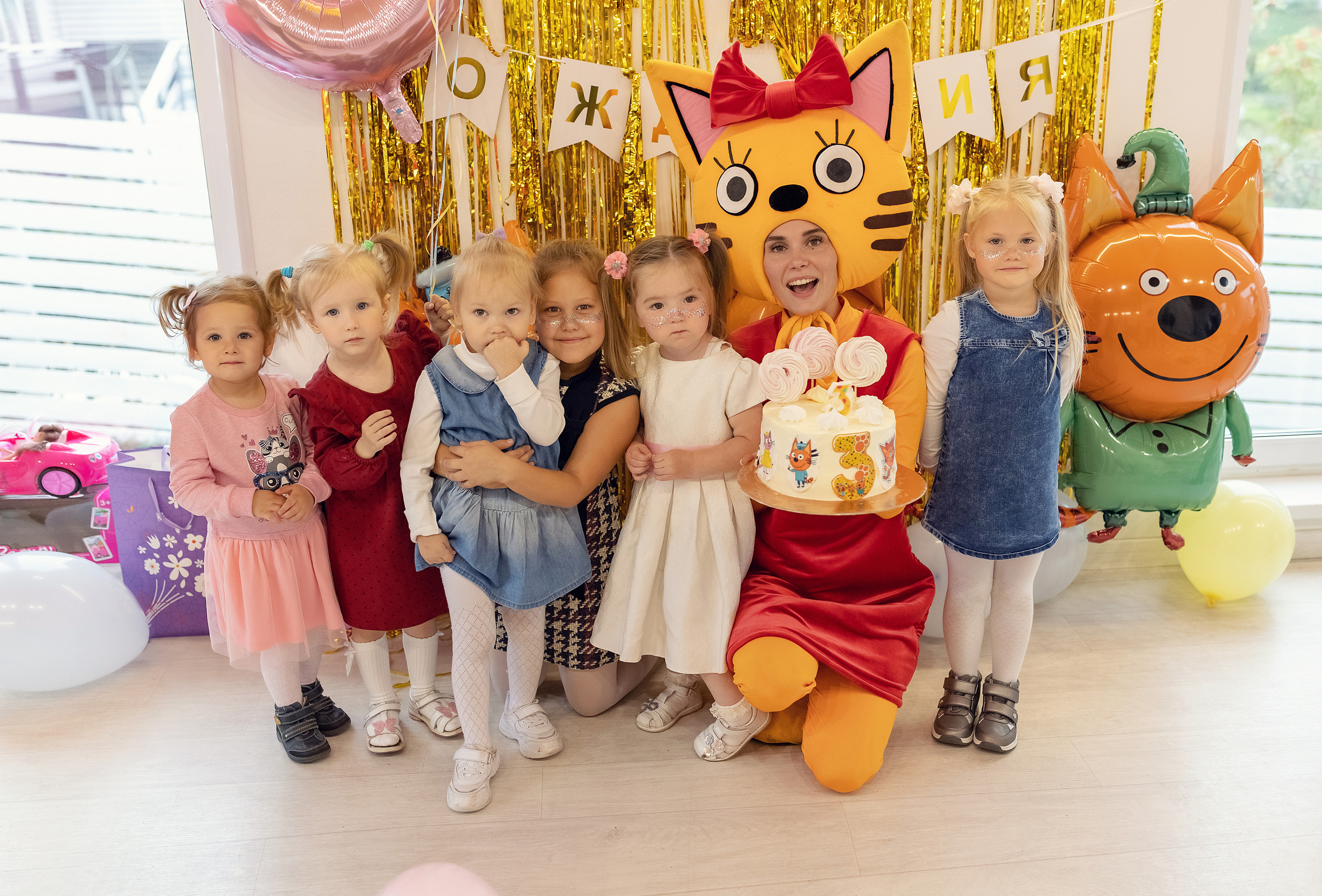 День рождения Ульяны (3 года). Семейный и детский фотограф в Перми Мария Карабатова