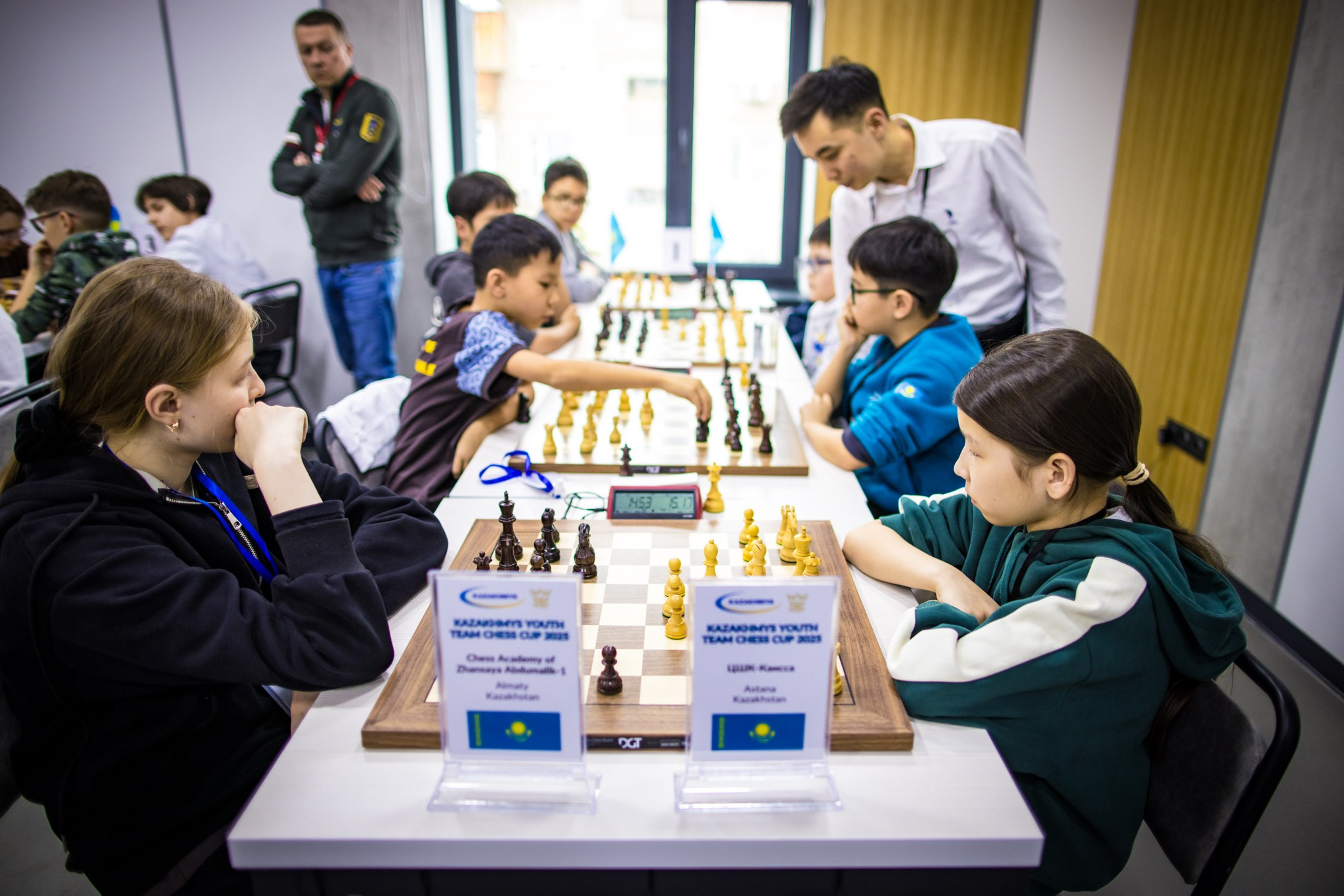 2025.02.01 KAZAKHMYS Youth Team Chess CUP 2025 — Day1_rapid. Фотограф Анна Штурман (репортажная съёмка любых событий и мероприятий) Anna Shtourman photographer