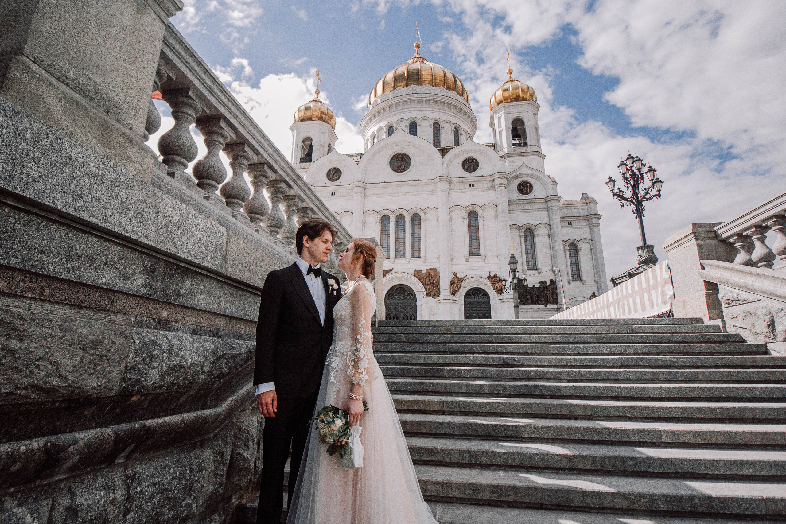 Храм Христа Спасителя. Свадебный фотограф Маргарита Глумскова