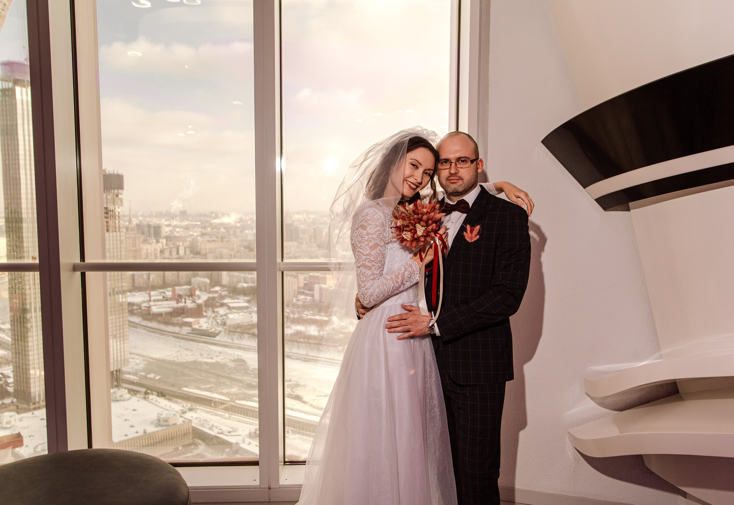 Башня «Меркурий». Свадебный фотограф Маргарита Глумскова