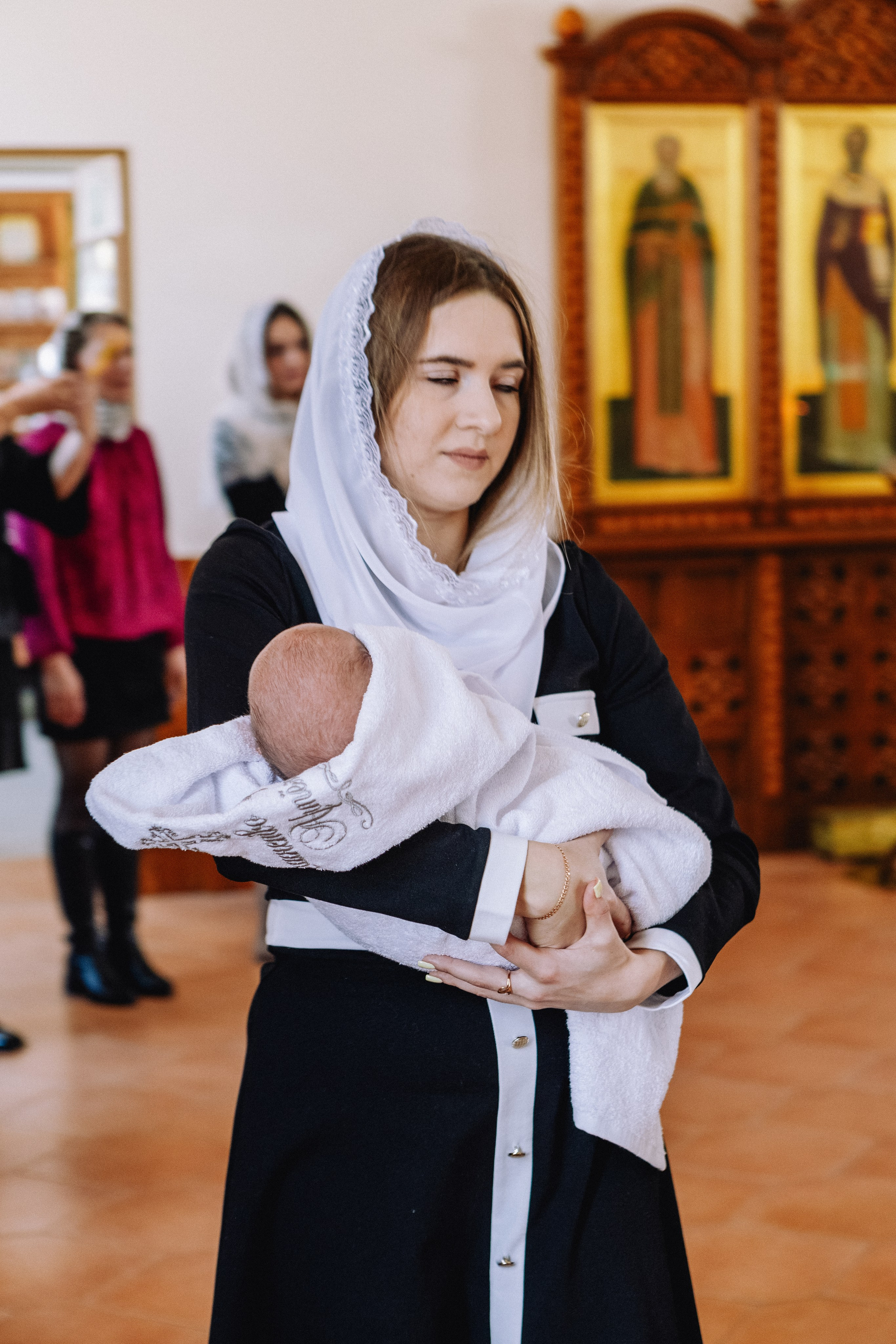 Крещение Артема и Полины. Фотограф в Курске Смирнов Евгений